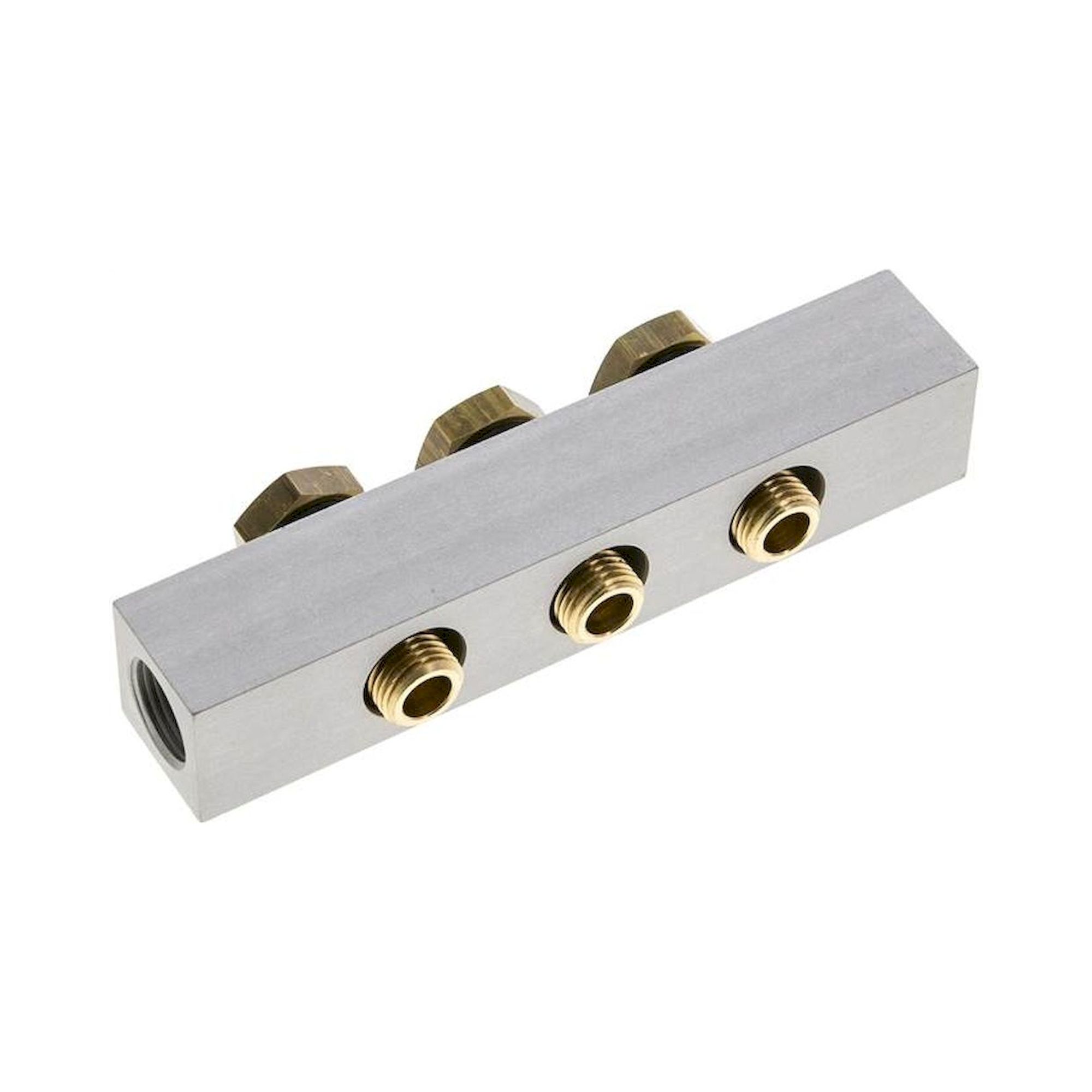 Airtec R 141/3. P-Leiste inkl. Hohlschrauben und Dichtungen für Ventilbaureihe M07 / P07