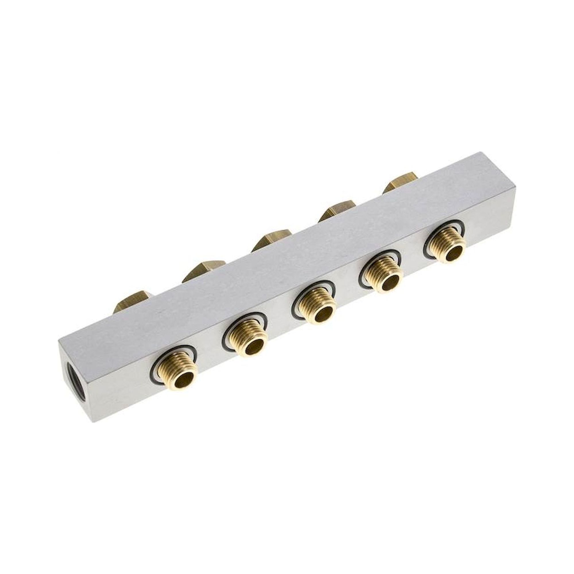 Airtec R 141/5. P-Leiste inkl. Hohlschrauben und Dichtungen für Ventilbaureihe M07 / P07