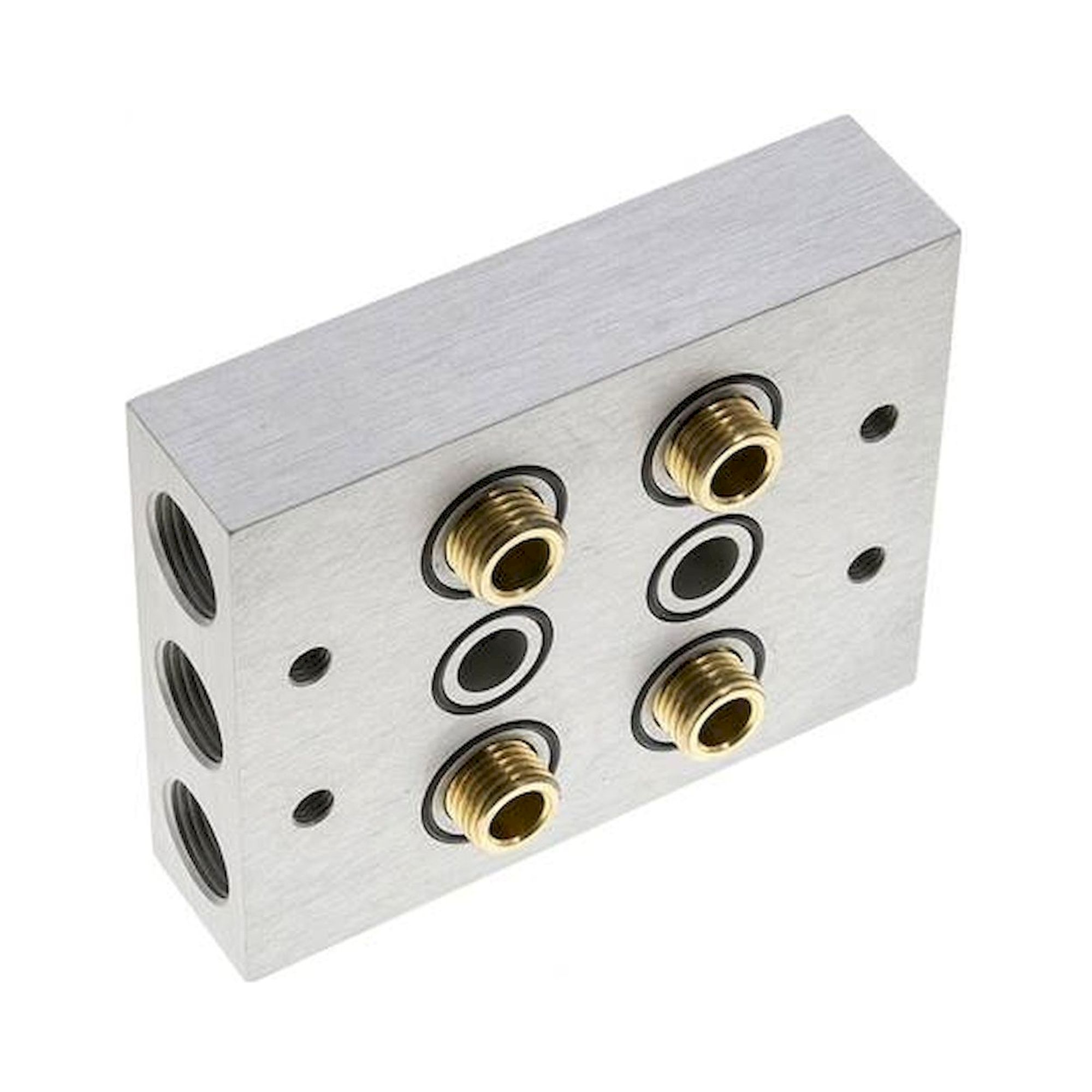 Airtec R 143/2. P-R-S-Leiste inkl. Hohlschrauben und Dichtungen für Ventilbaureihe M07 / P07