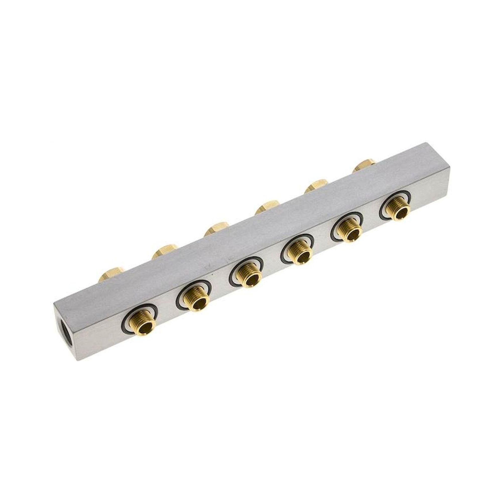 Airtec R 181/6. P-Leiste inkl. Hohlschrauben und Dichtungen für Ventilbaureihe M05 / P05