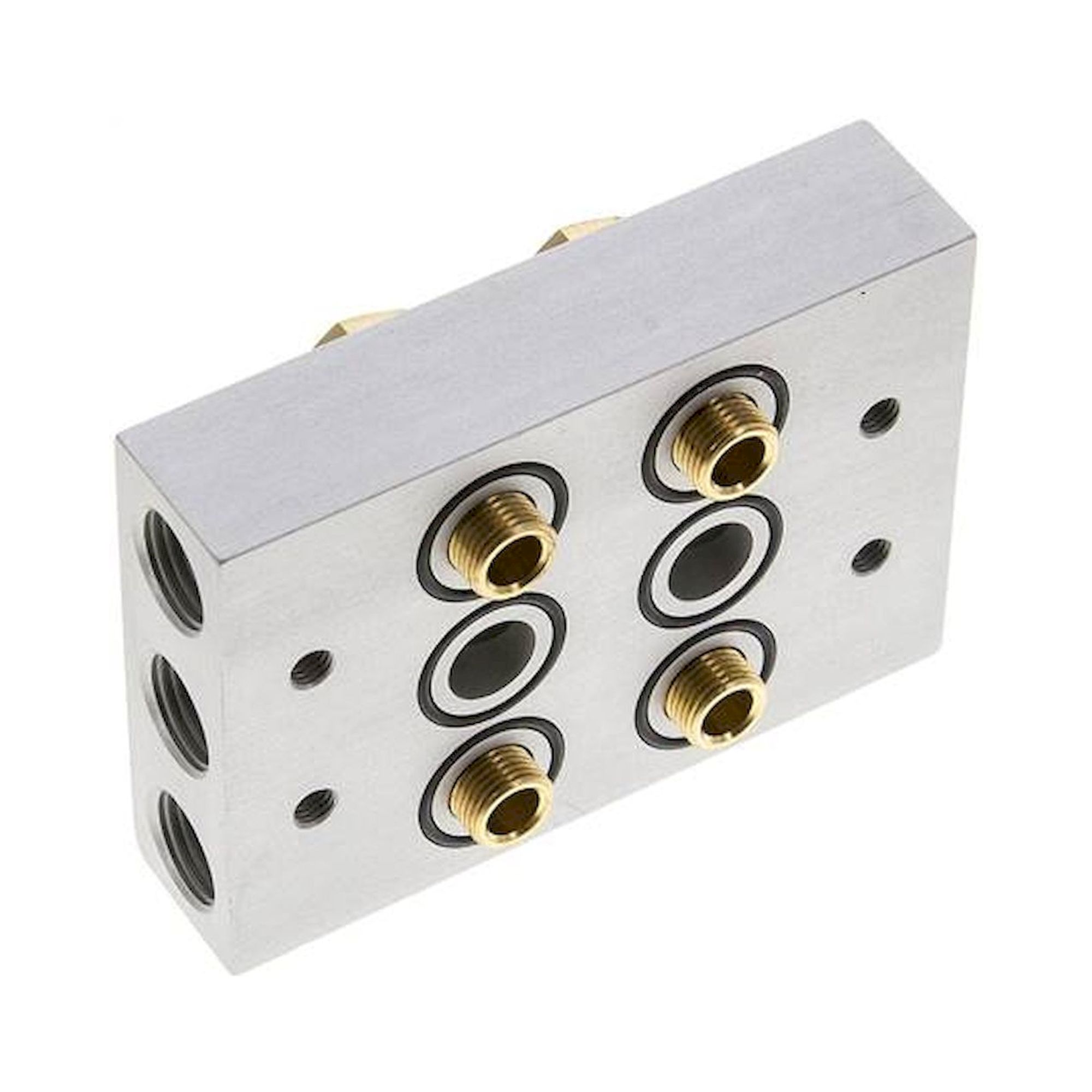 Airtec R 183/2. P-R-S-Leiste inkl. Hohlschrauben und Dichtungen für Ventilbaureihe M05 / P05