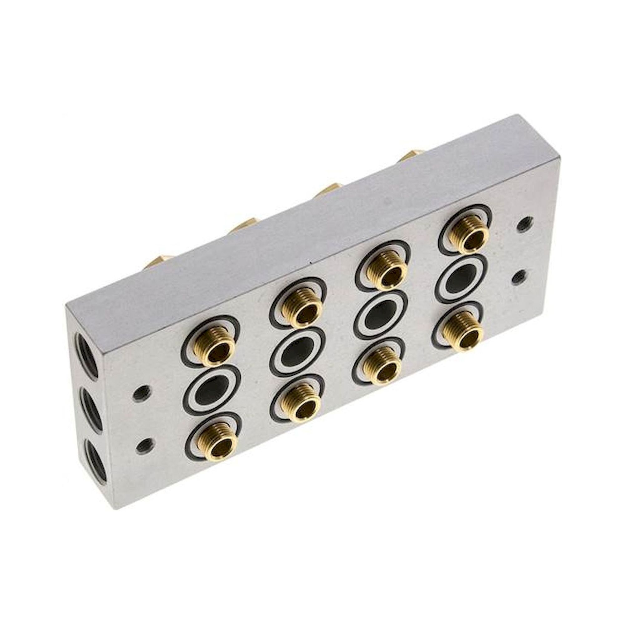 Airtec R 183/4. P-R-S-Leiste inkl. Hohlschrauben und Dichtungen für Ventilbaureihe M05 / P05