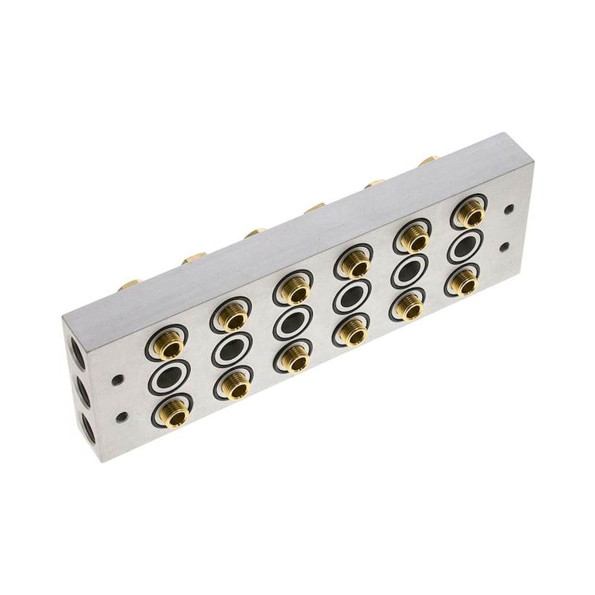 Airtec R 183/6. P-R-S-Leiste inkl. Hohlschrauben und Dichtungen für Ventilbaureihe M05 / P05