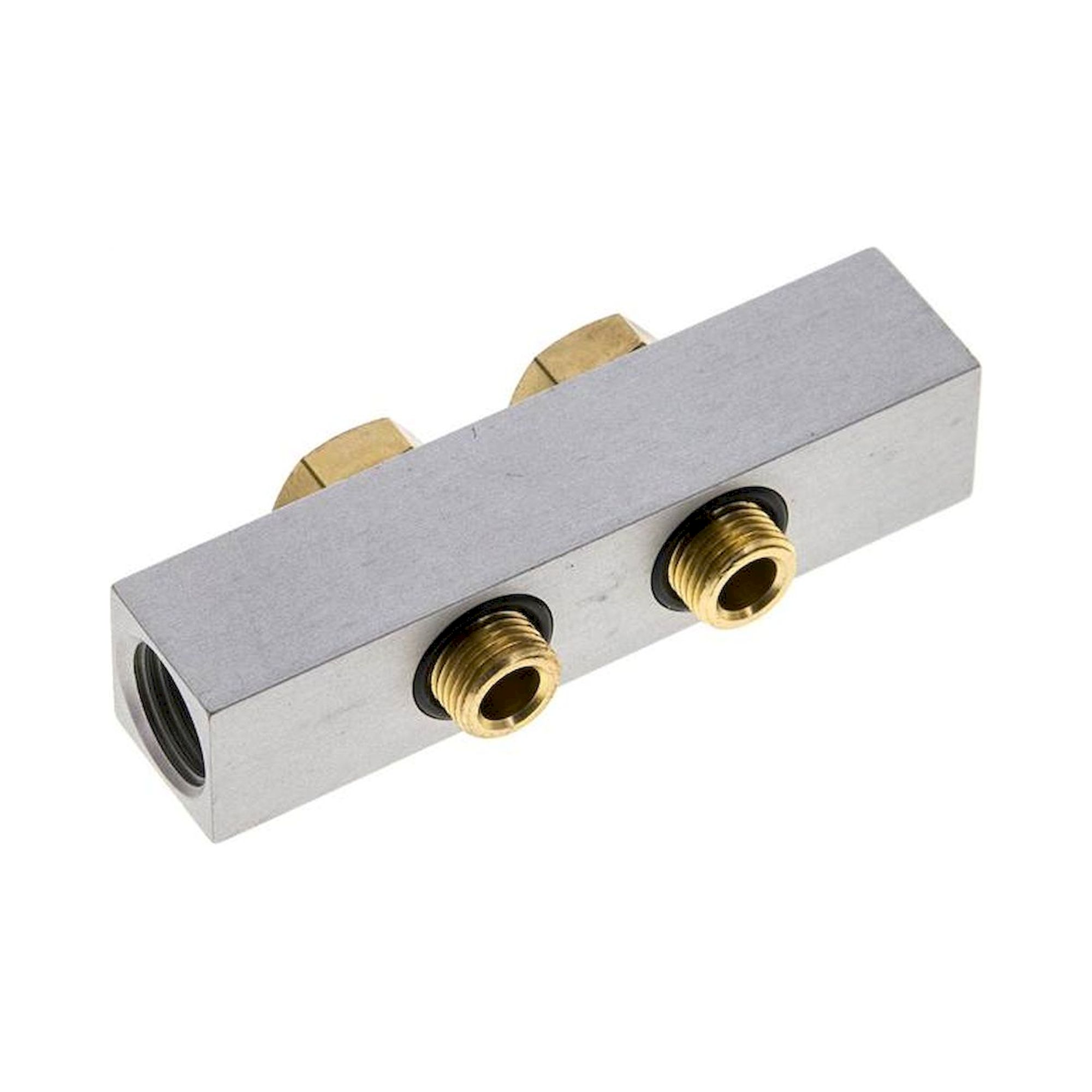 Airtec R 281/2. P-Leiste inkl. Hohlschrauben und Dichtungen für Ventilbaureihe M04 / P04