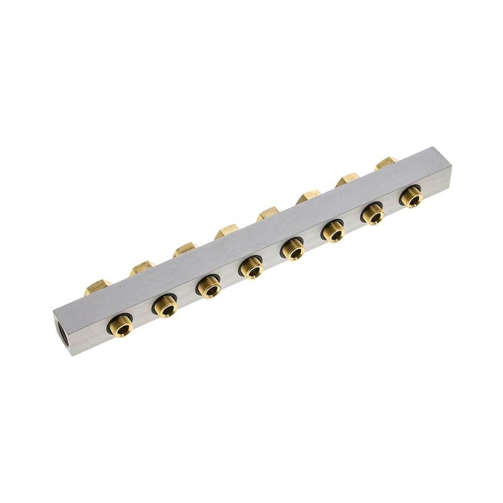 Airtec R 281/8. P-Leiste inkl. Hohlschrauben und Dichtungen für Ventilbaureihe M04 / P04