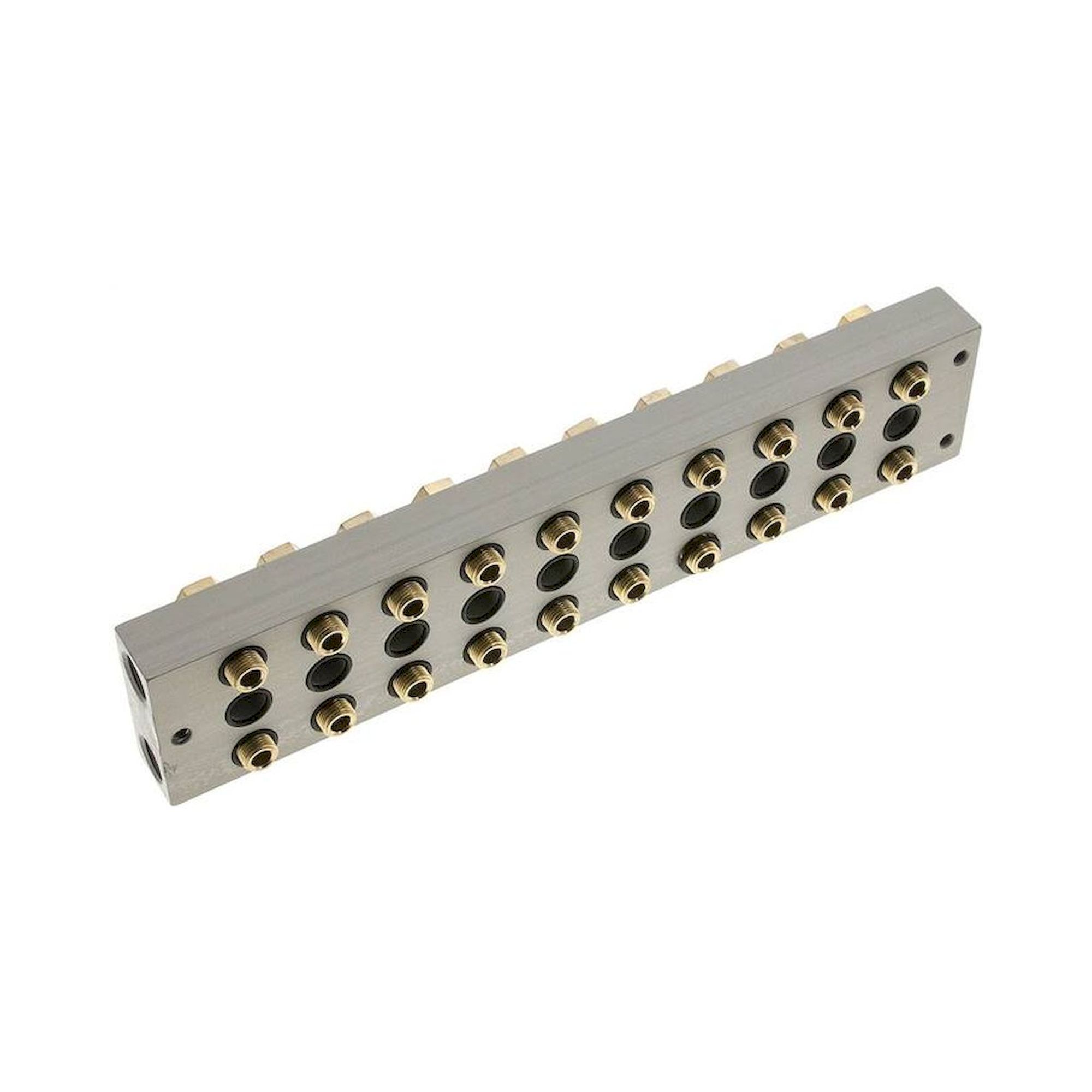 Airtec R 283/10. P-R-S-Leiste inkl. Hohlschrauben und Dichtungen für Ventilbaureihe M04 / P04