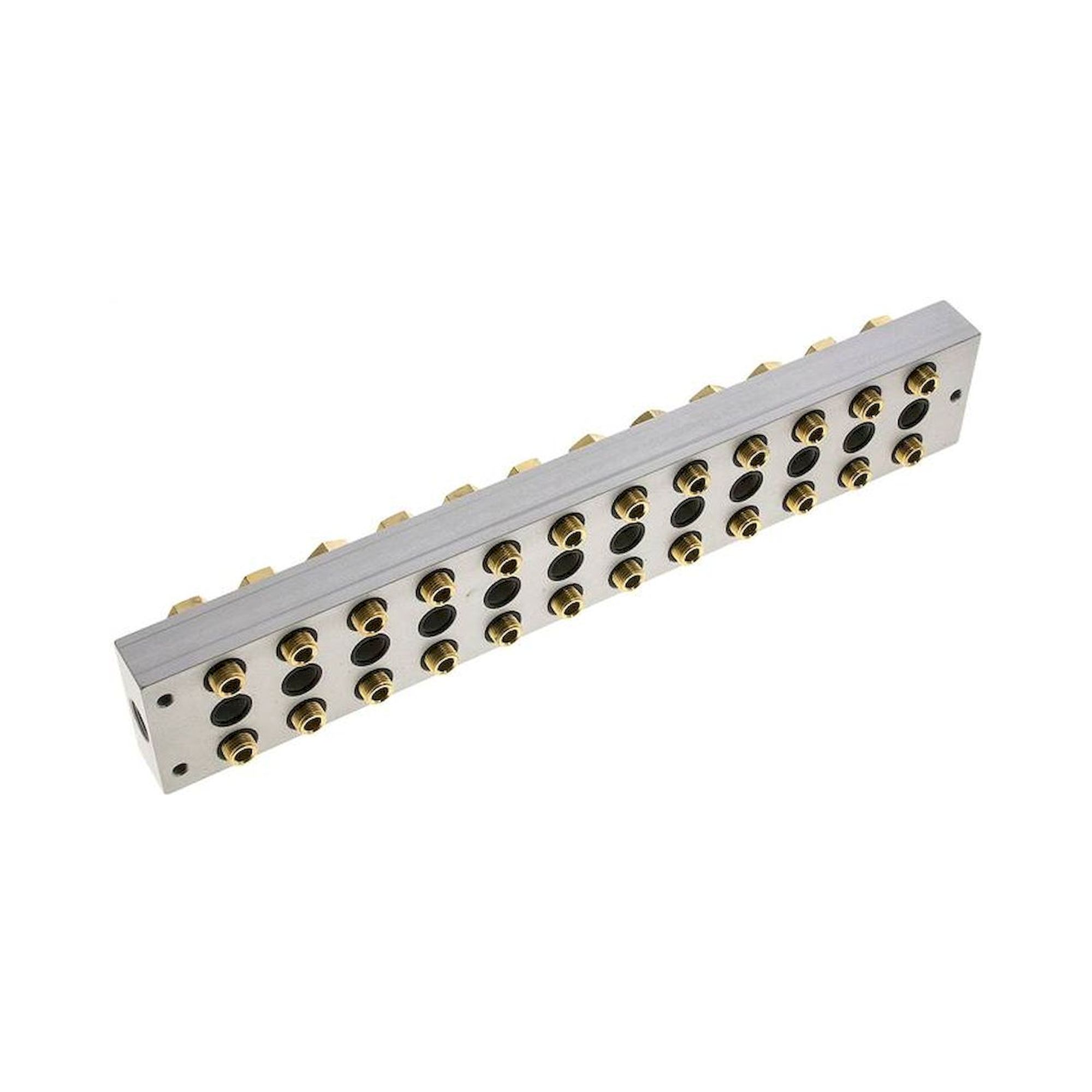 Airtec R 283/12. P-R-S-Leiste inkl. Hohlschrauben und Dichtungen für Ventilbaureihe M04 / P04