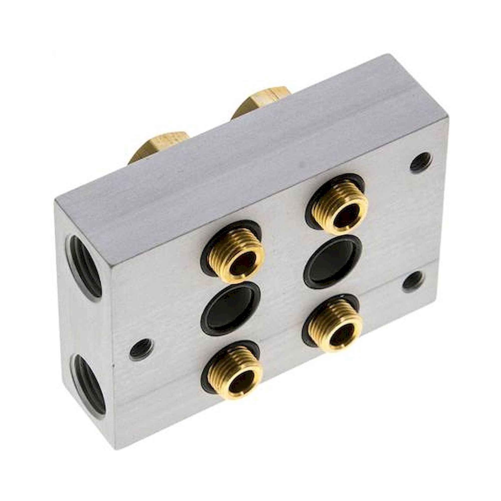 Airtec R 283/2. P-R-S-Leiste inkl. Hohlschrauben und Dichtungen für Ventilbaureihe M04 / P04