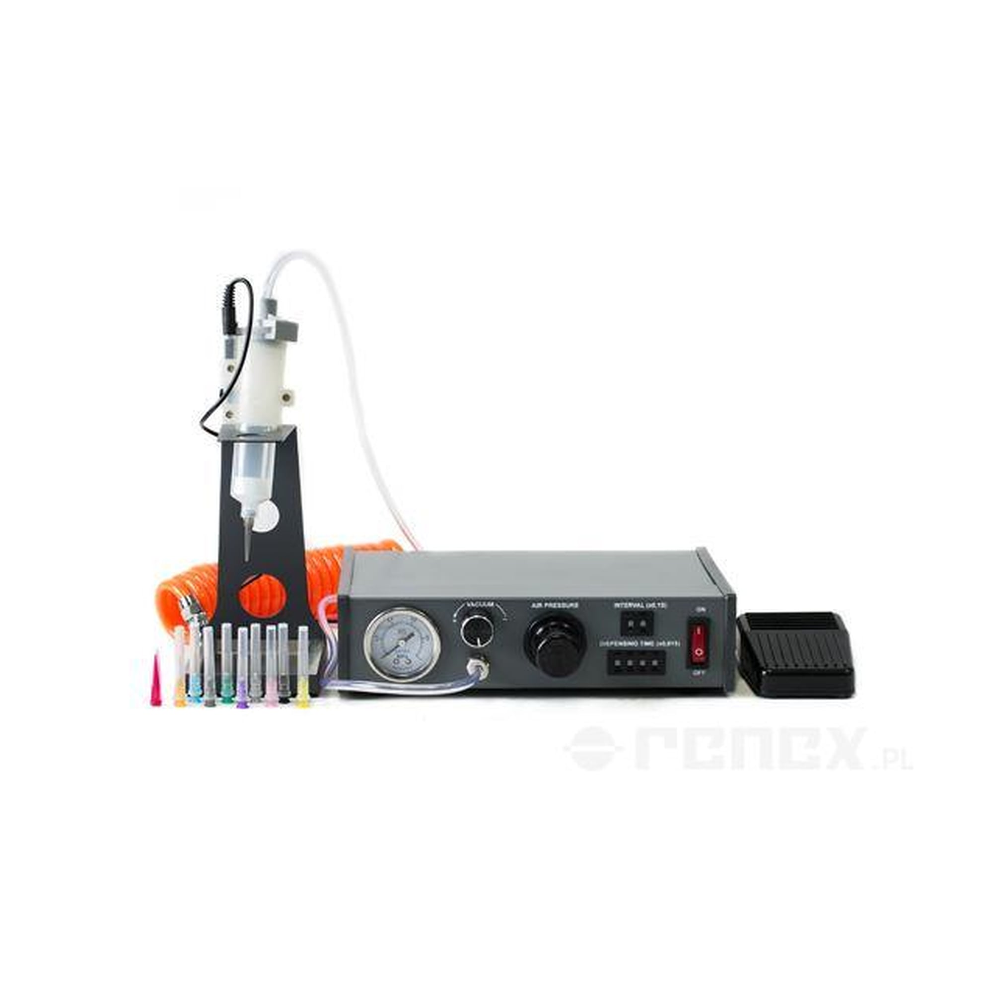 Pneumatischer Dispenser 0,01 ml, Wiederholgenauigkeit 5 % - Reeco RE-1900