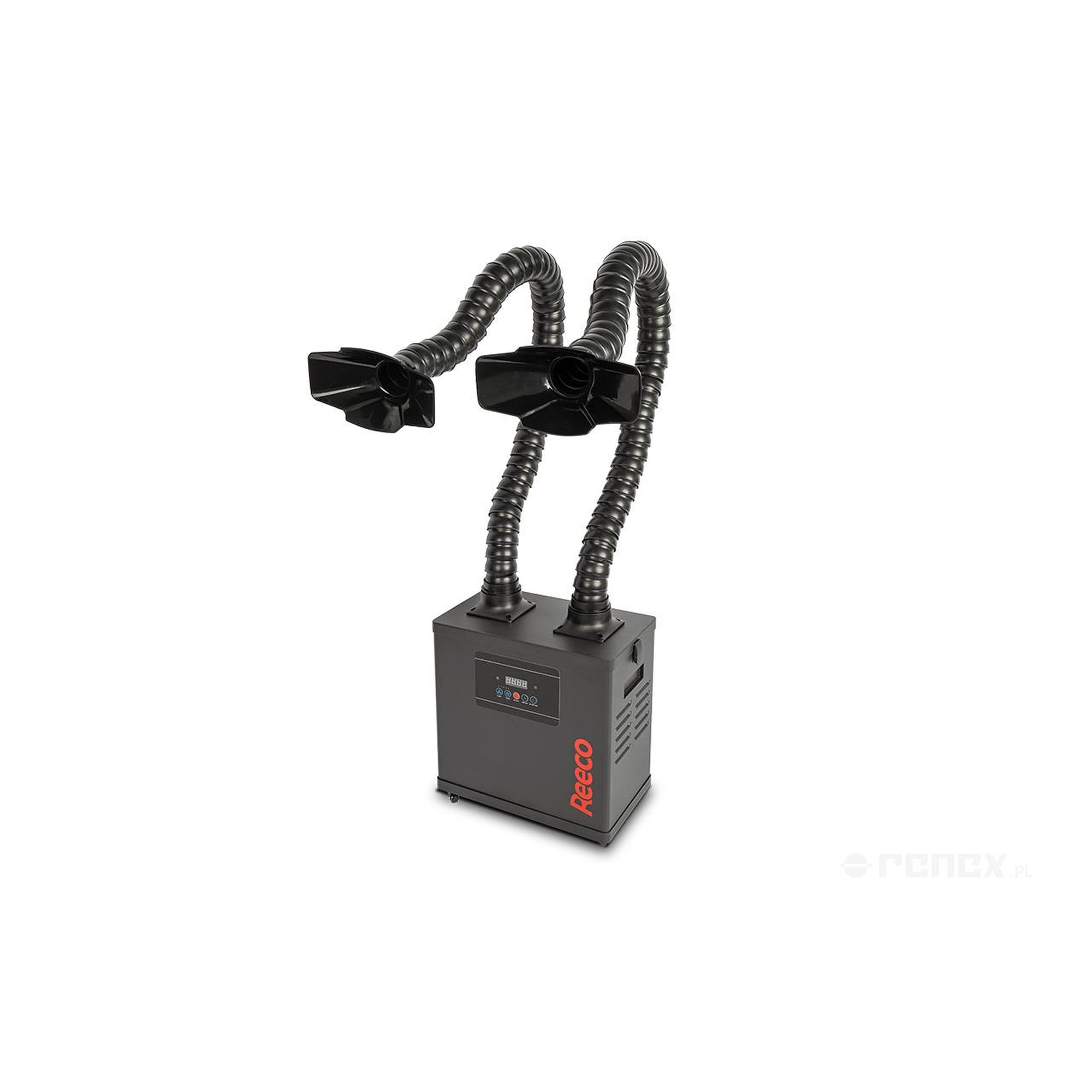 Lötrauchabsaugung ESD für 2 Arbeitsplätze, HEPA, 210 W - Reeco RE-FCE-001