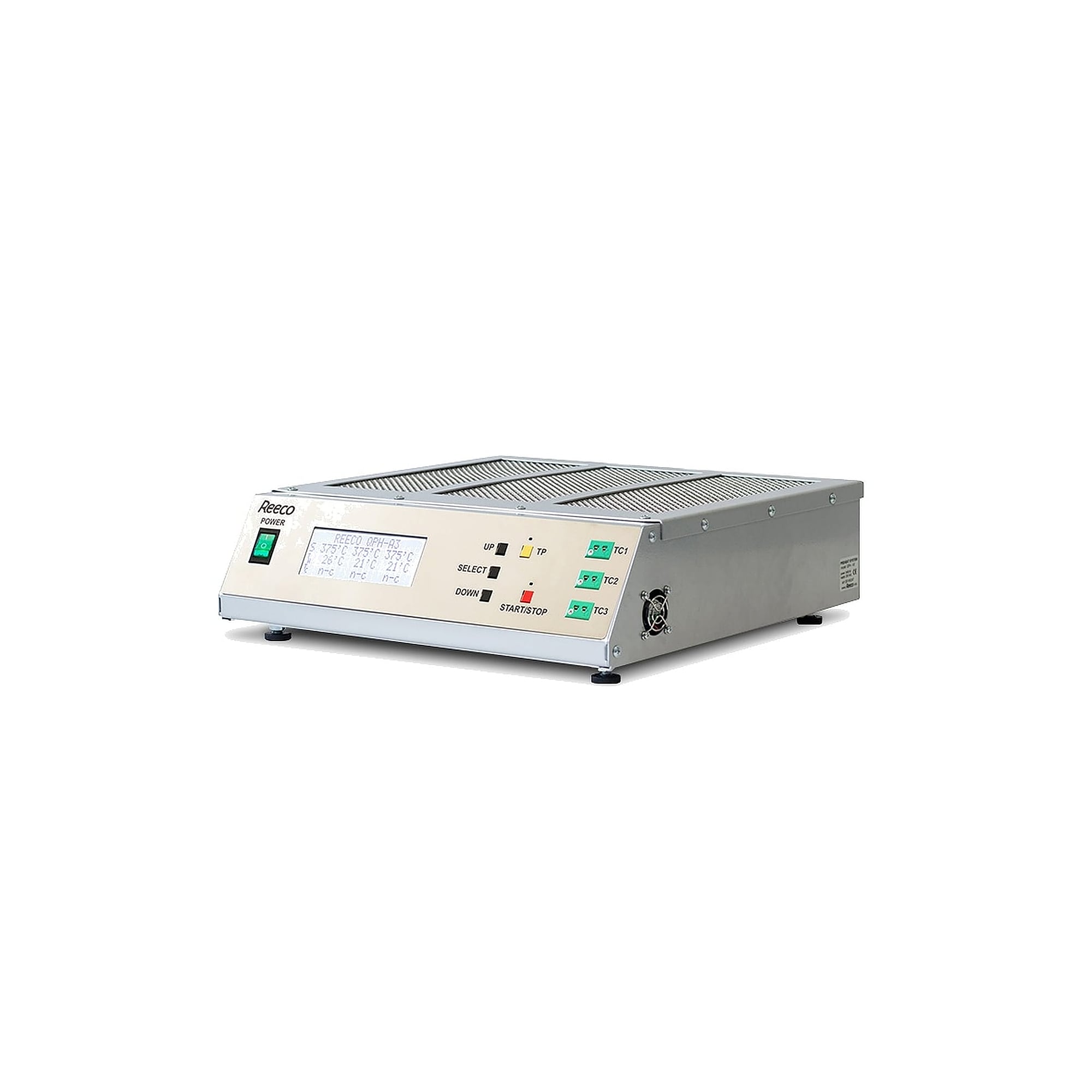 Quarz-Vorheizer 3 Zonen, 300 x 420 mm, bis 370 °C - Reeco RE-QPHA3