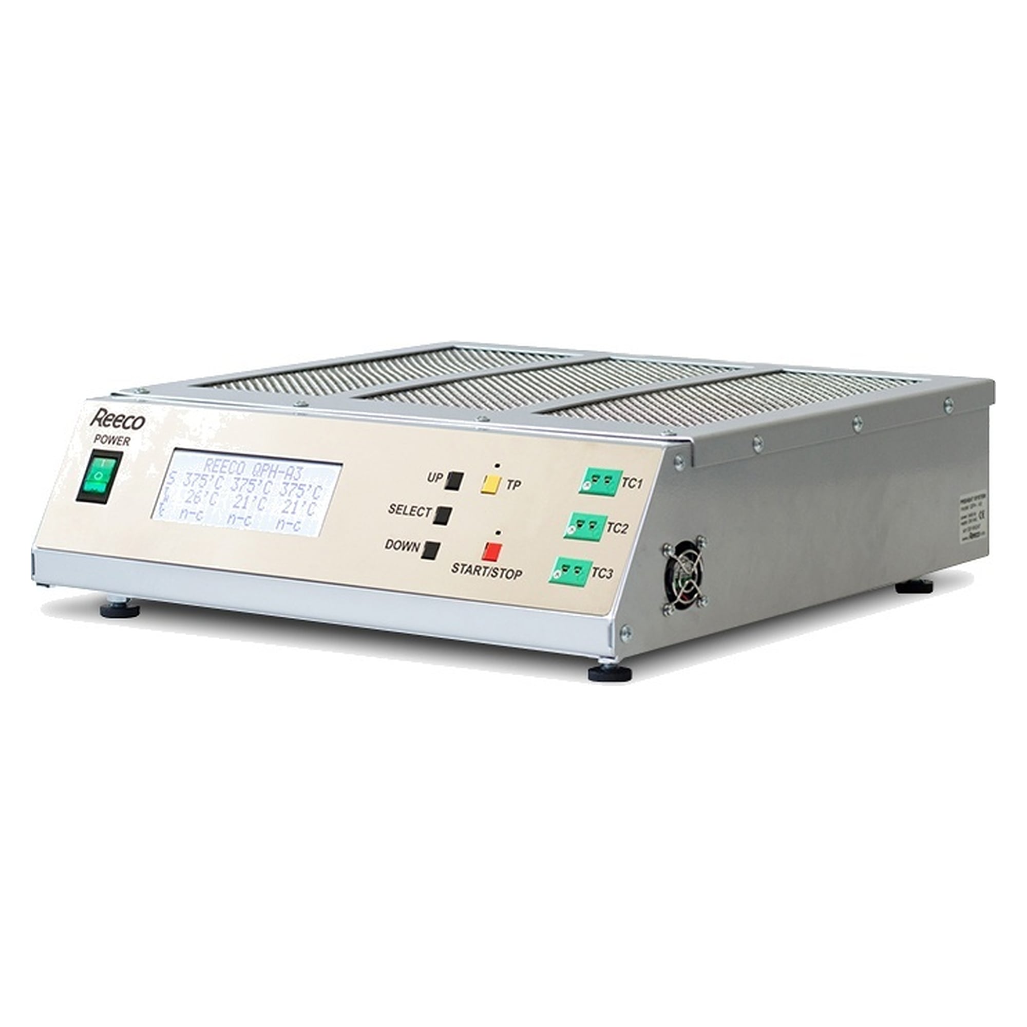 Quarz-Vorheizer 3 Zonen, 300 x 420 mm, bis 370 °C - Reeco RE-QPHA3