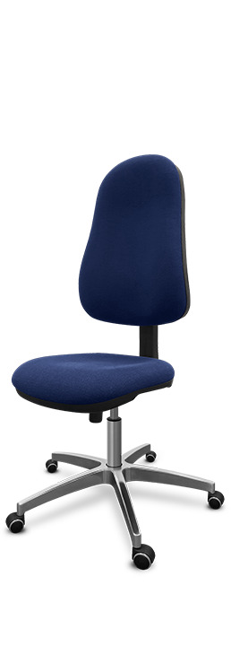 ESD-Arbeitsstuhl COMFORT-C, gepolstert, Tragkraft 150 kg - Reeco RE-COMFORT-C