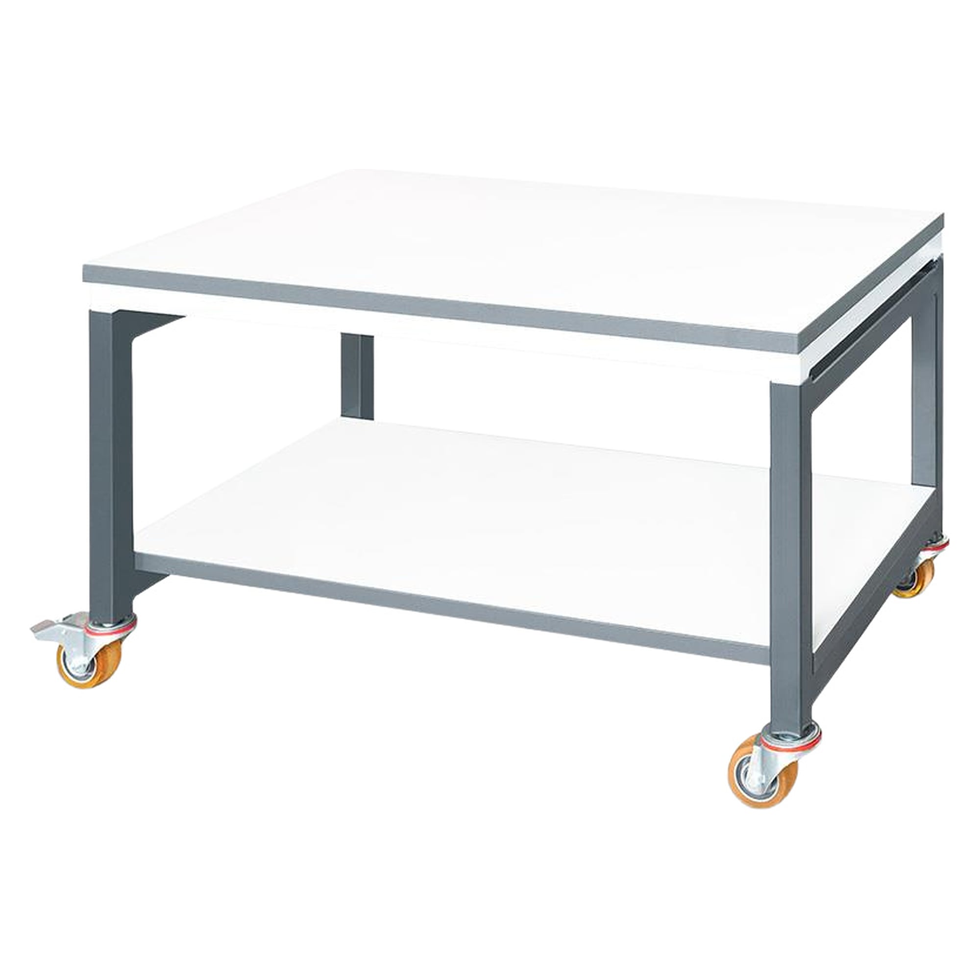 Verstärkter ESD-Wagen Classic mit 3 Böden, Tragkraft 300 kg - Reeco RF-028-1000650-3-9003