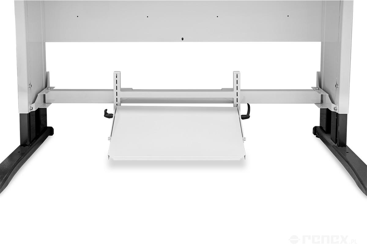 ESD-Fußstütze am Traverse für Arbeitsplatz Premium 1830 mm - Reeco RF-021-1830-9003
