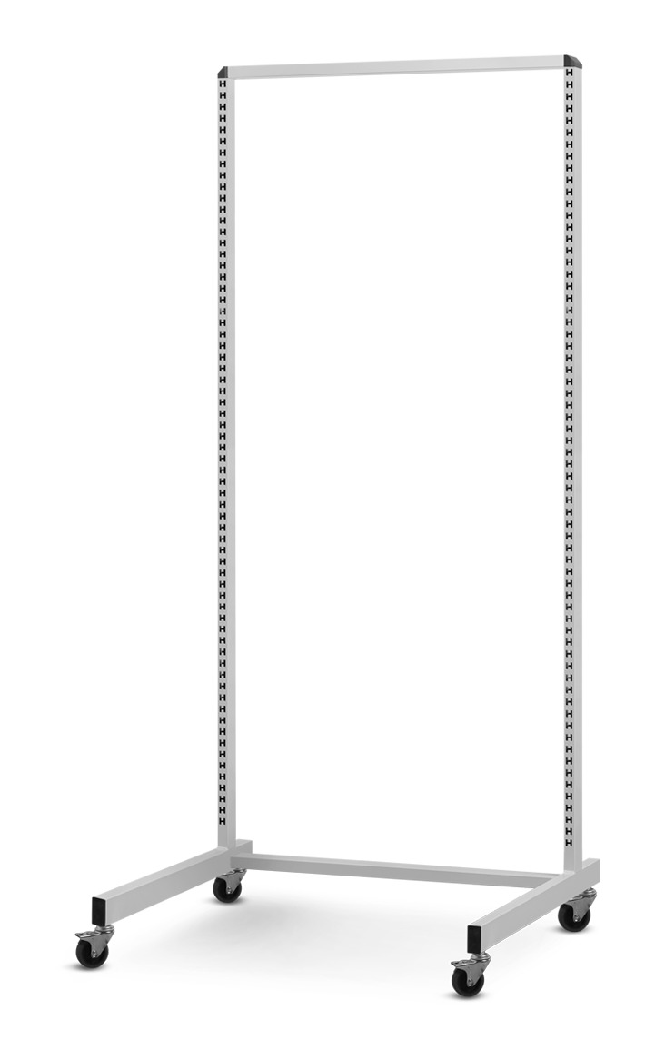 Fahrbarer ESD-Aufbaurahmen 2000 mm mit Arbeitsplatte 930 x 600 mm - Reeco RF-098-20090-9003