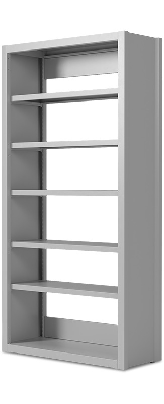 Modulares ESD-Regal 1000 x 700 x 2000 mm mit 5 Fachböden - Reeco RF-020-20001000700-5-9003_1
