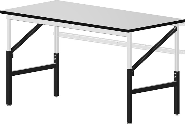 ESD-Diagonalstreben für Tischgestell Classic 900 mm, Satz 2 Stück - Reeco RF-002-SC900-7021