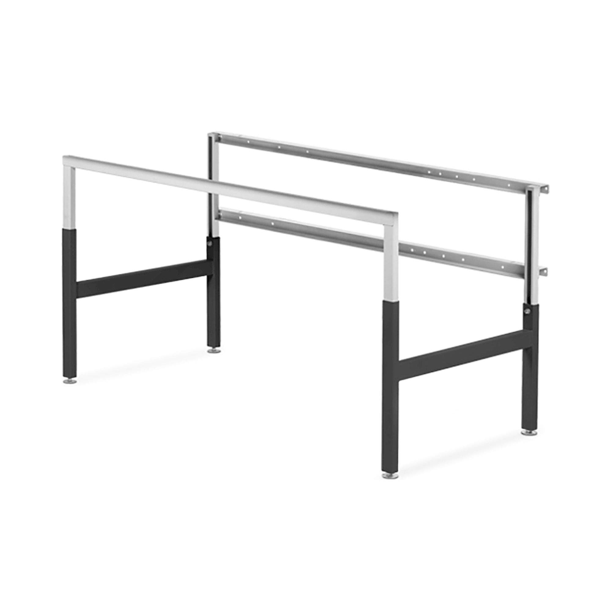 Verstärktes ESD-Tischgestell Classic, 1530 x 750 mm, Tragkraft 400 kg - Reeco RF-042-15375-9003