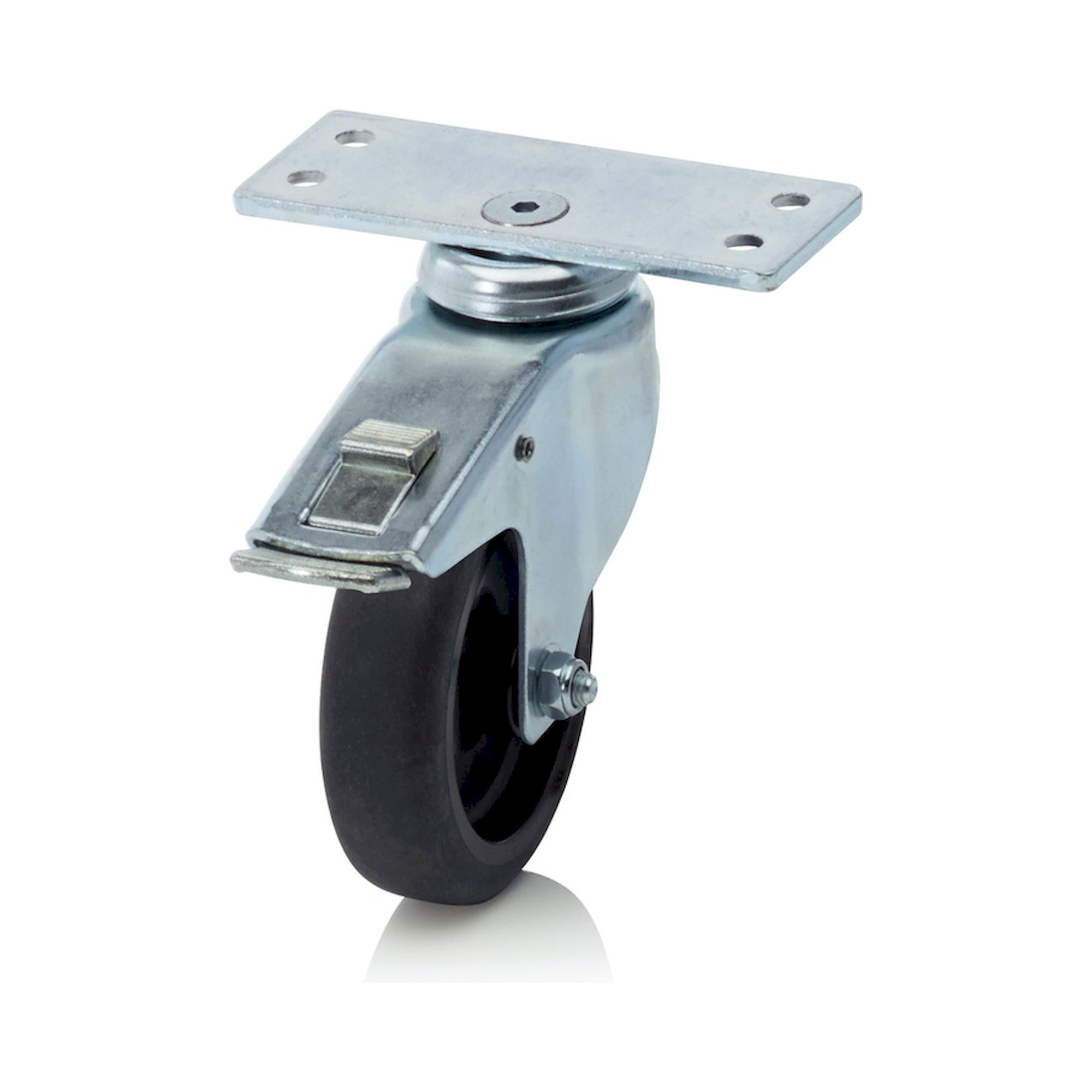 RLESTV100x30P140x52. Einzelrad, Lenkrolle