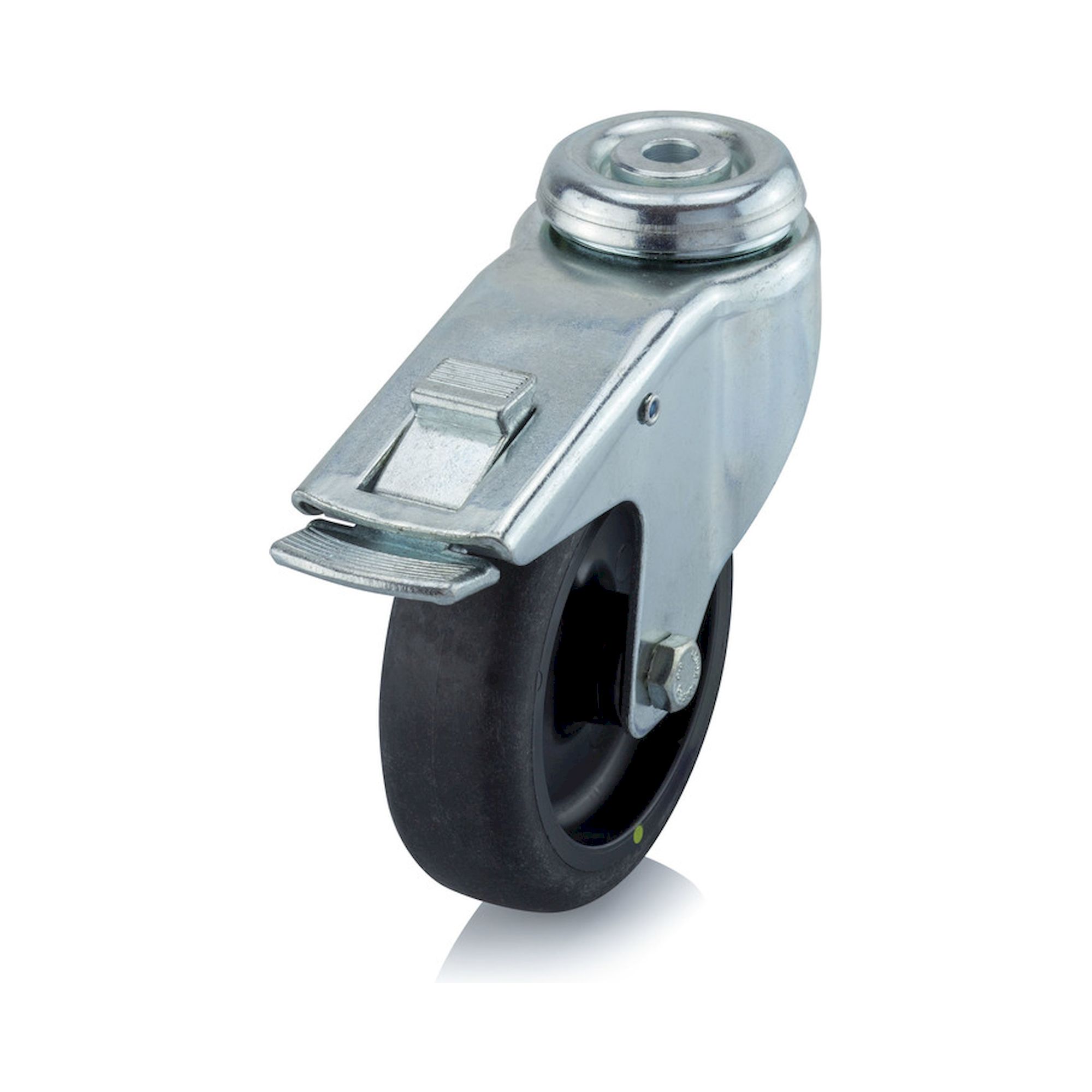 RLESTV100x30P64x64. Einzelrad, Lenkrolle