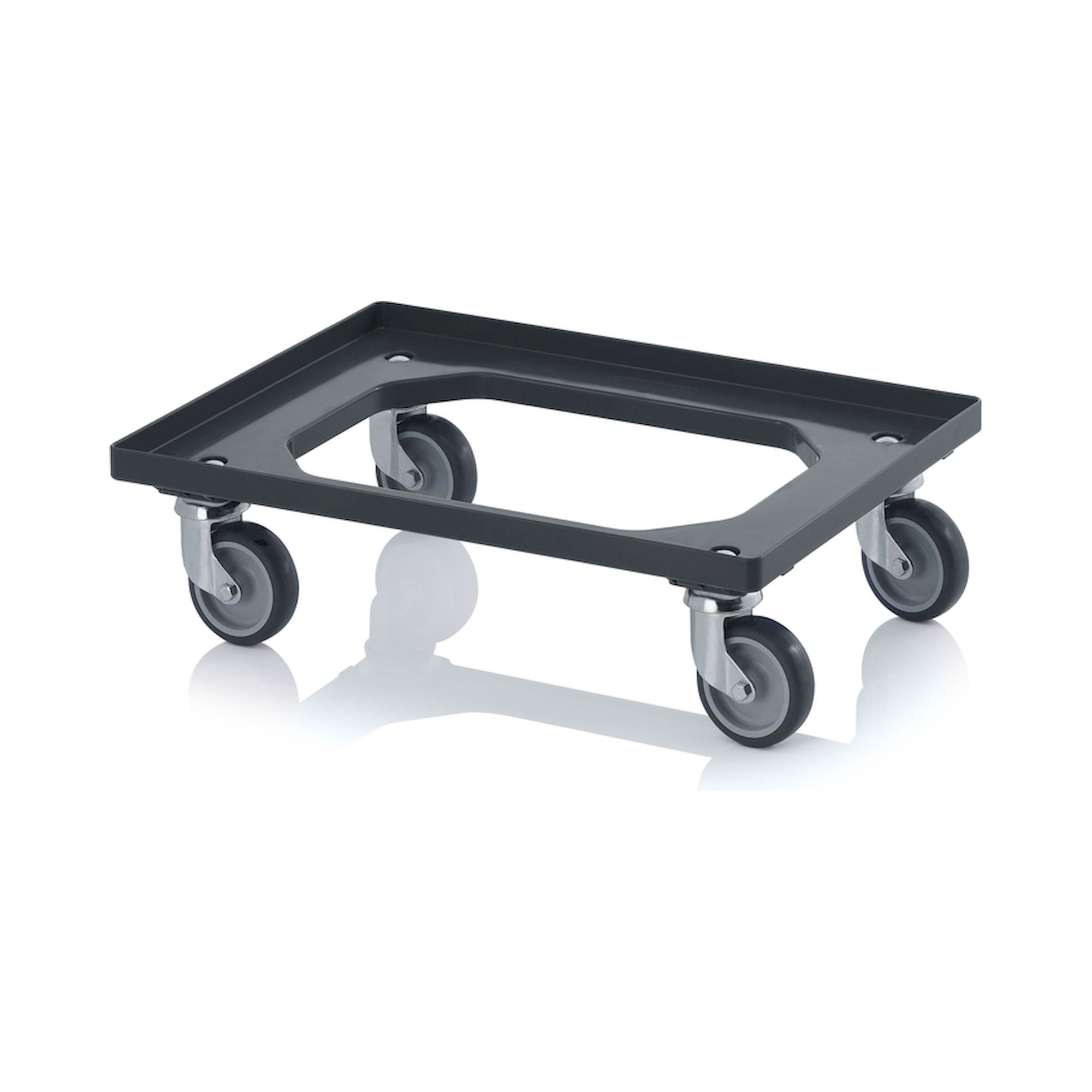 Auer RO 64 GU-7016. Transportroller Kompakt mit Gummirädern