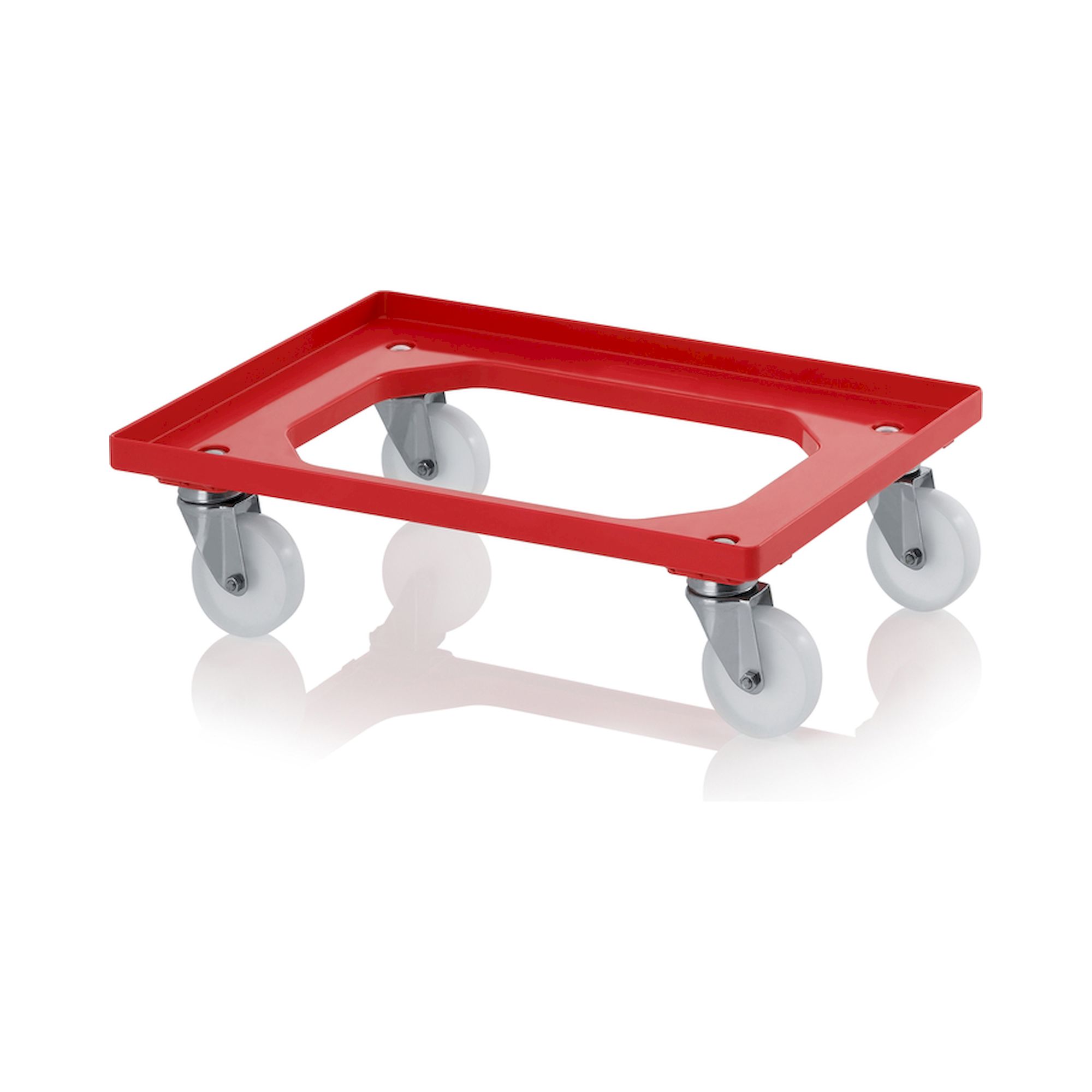 Auer RO 64 PAX-3020. Chariots porte-bac compacts avec roulettes en polyamide