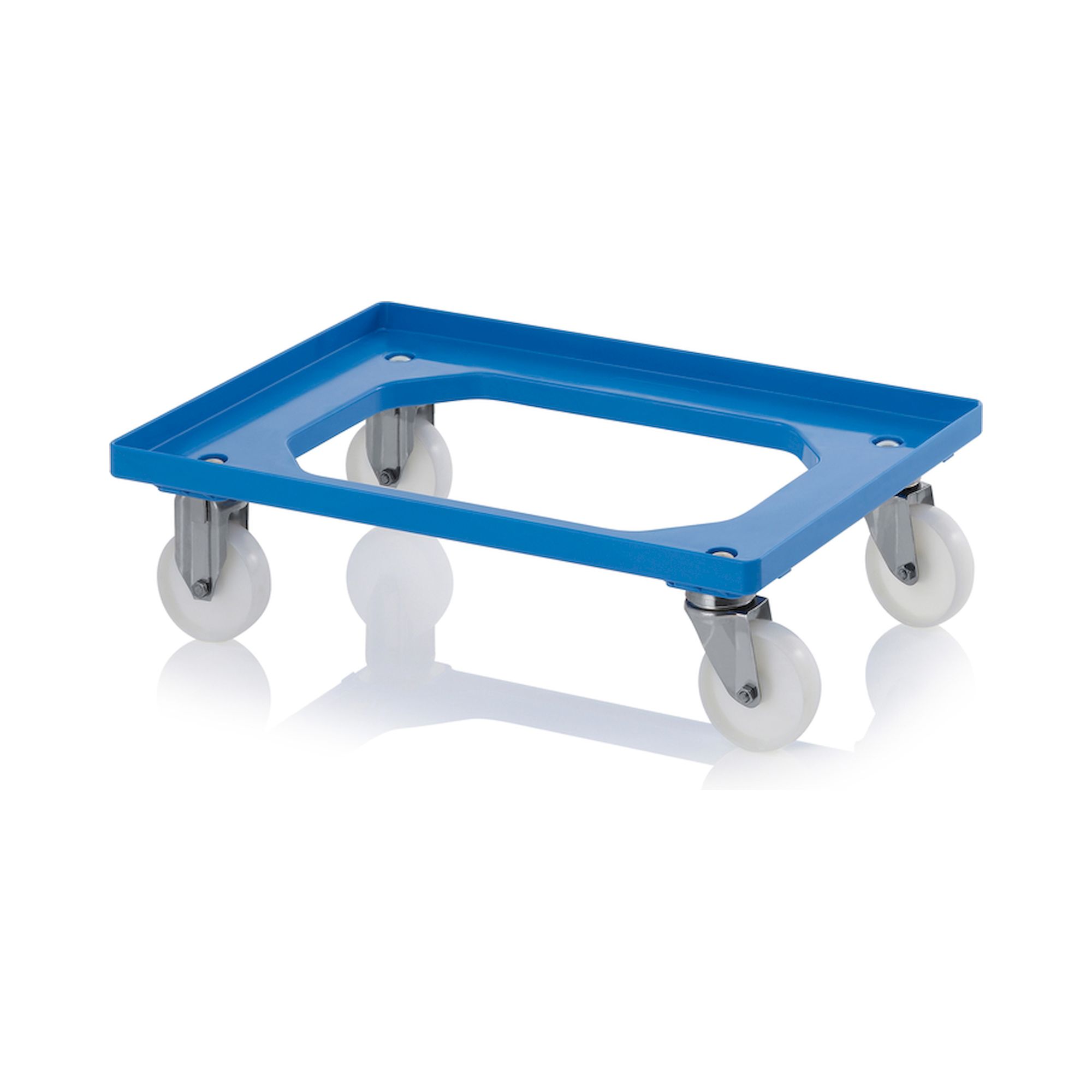 Auer RO 64 PAX BO-5015. Chariots porte-bac compacts avec roulettes en polyamide