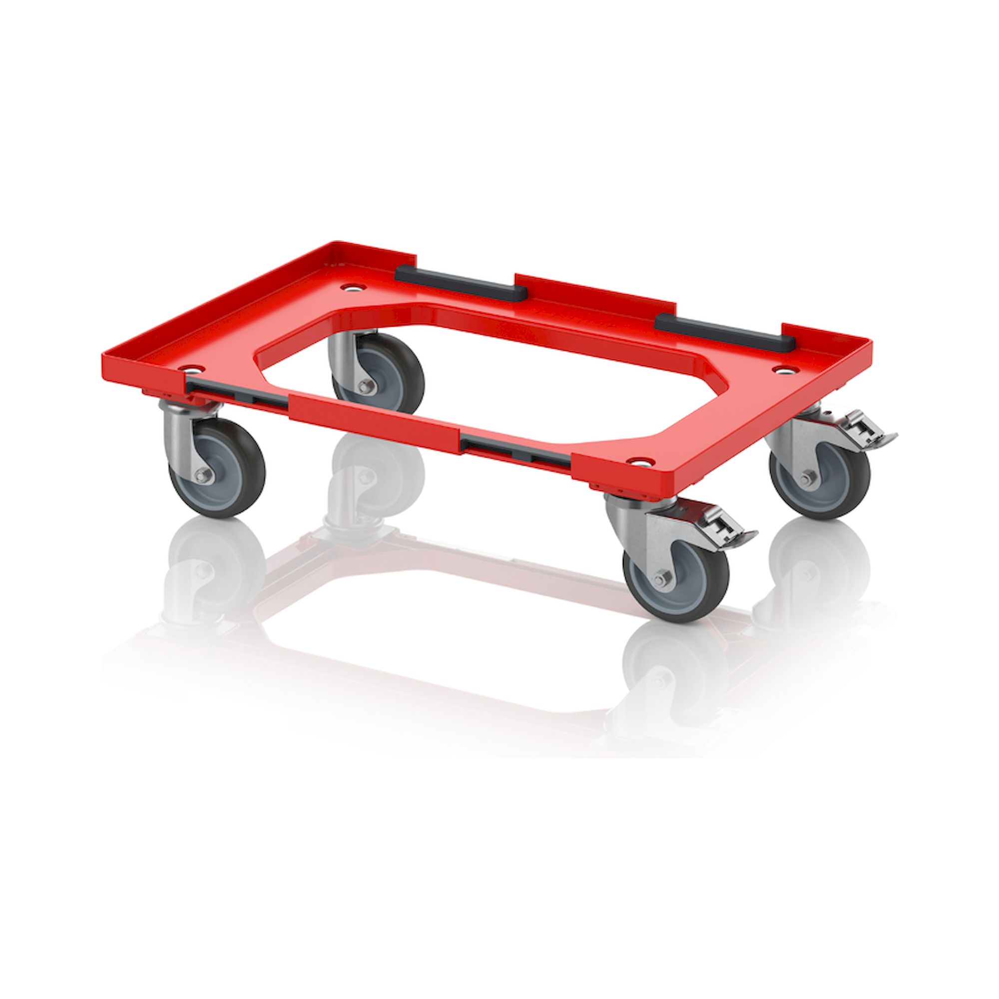 Transportroller Maxi HD mit Verknüpfungssystem und Gummirädern 82 x 62 cm - Auer RO V 86.6 HD GU FE.L-3020
