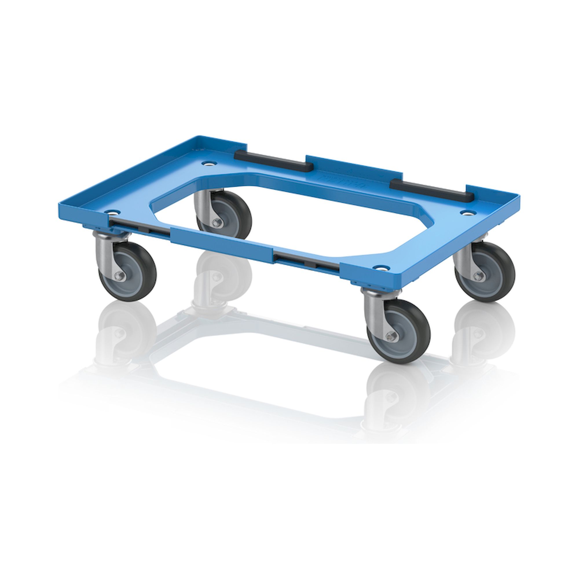 Transportroller Maxi HD mit Verknüpfungssystem und Gummirädern 82 x 62 cm - Auer RO V 86.6 HD GU.L-5015