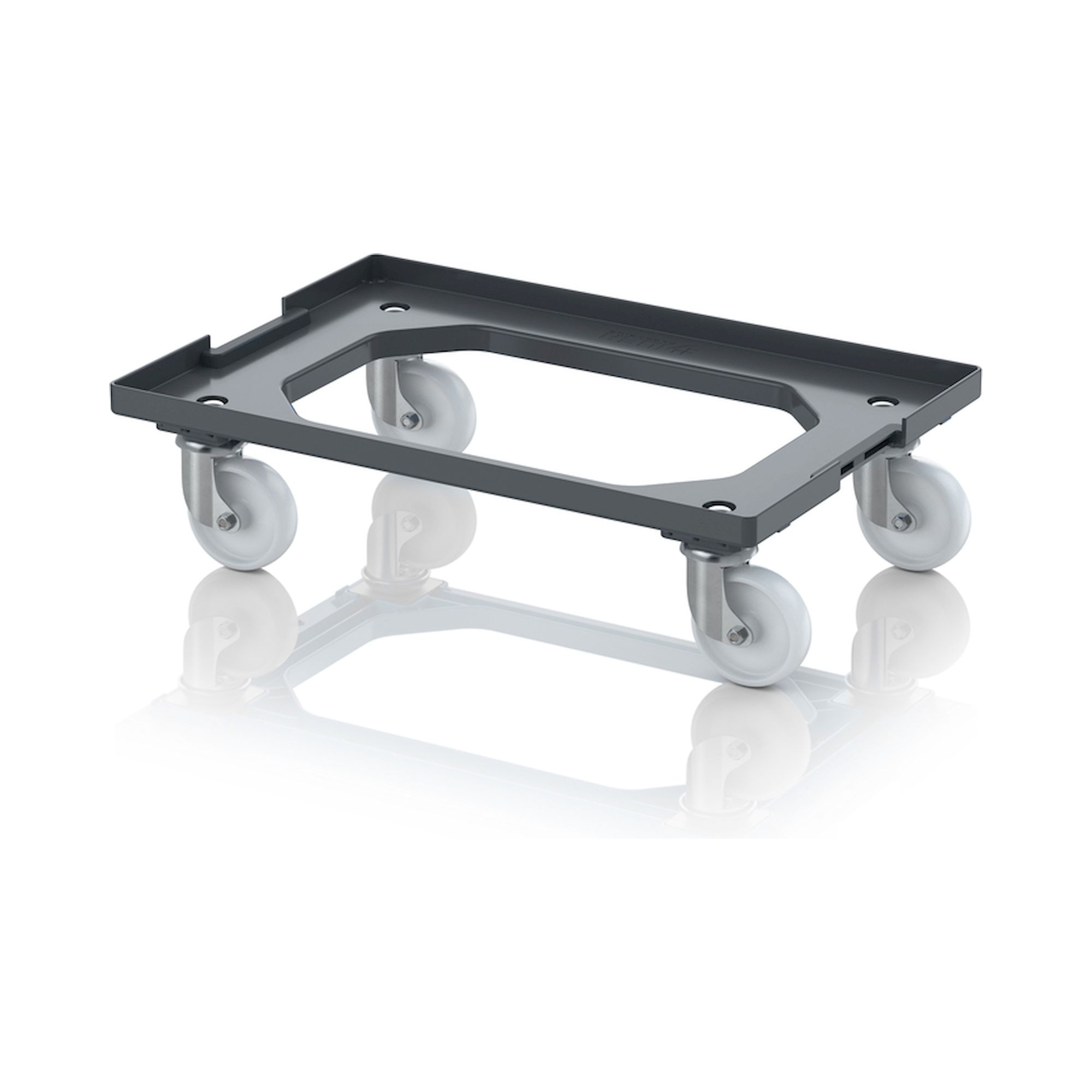 Auer RO V 64 PA-7016. Transportroller Kompakt mit Verknüpfungssystem und Polyamid-Rädern