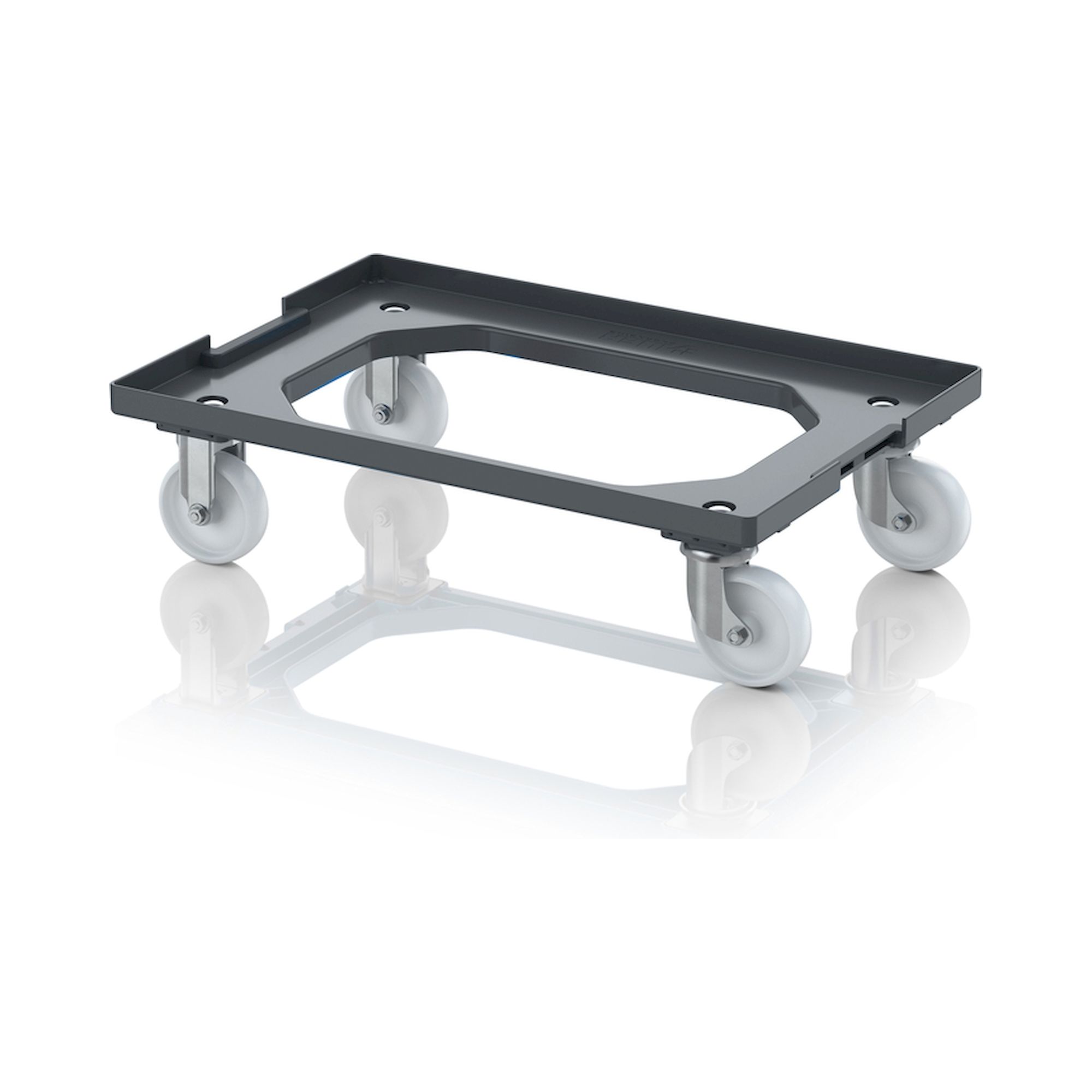 Auer RO V 64 PA BO-7016. Transportroller Kompakt mit Verknüpfungssystem und Polyamid-Rädern