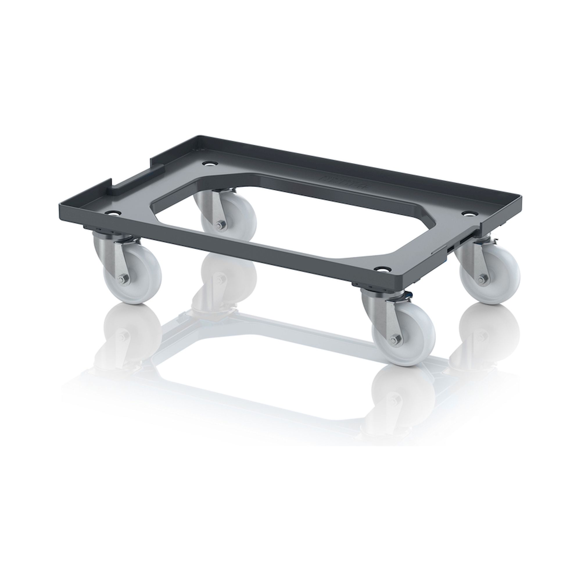 Auer RO V 64 PAX-7016. Transportroller Kompakt mit Verknüpfungssystem und Polyamid-Rädern