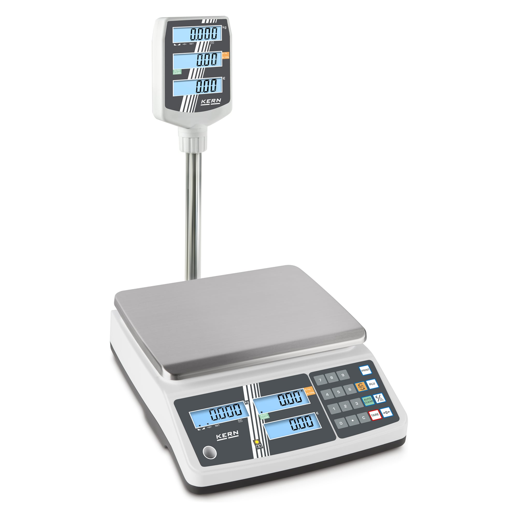 Price Computing Scale 6 kg / 15 kg Readability 0,002 kg / 0,005 kg - KERN RPB 15K2DHM