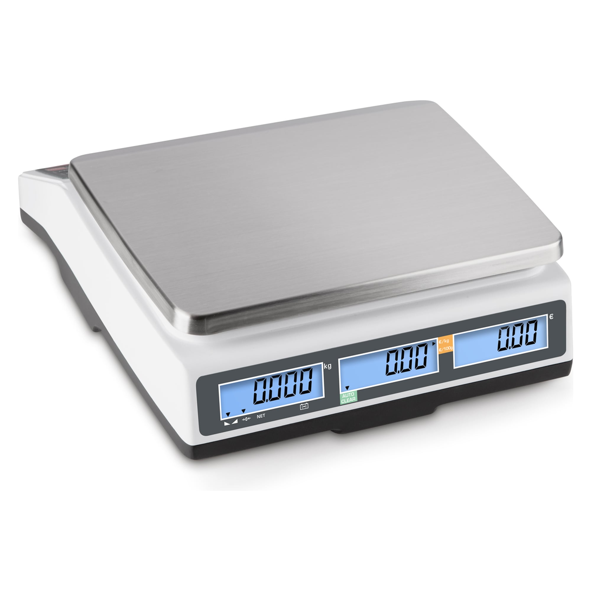Preisrechnende Waage 15 kg / 30 kg Ablesbarkeit 0