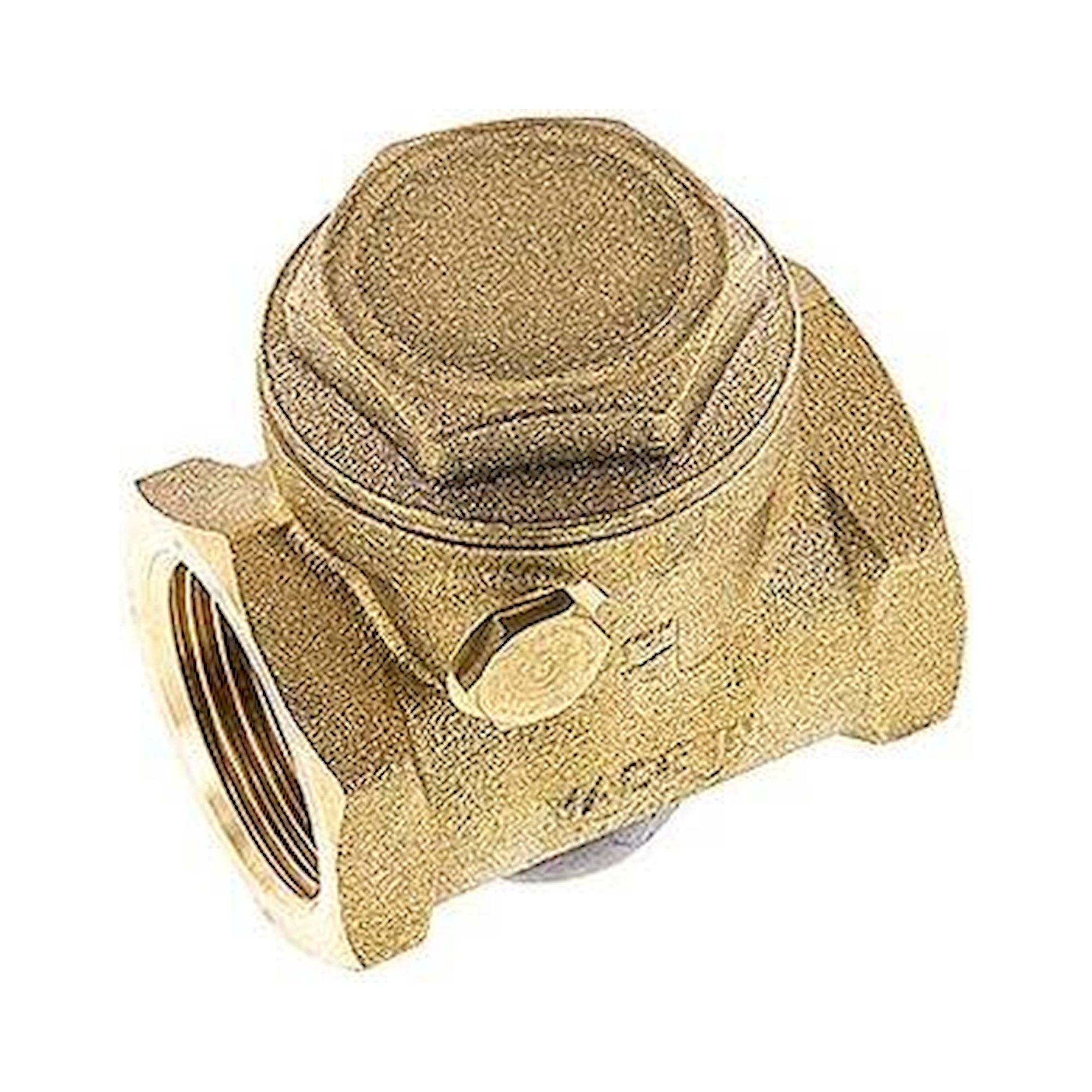 RUCK 10 SKB. Rückschlagklappe G 1", PN 12, Messing, weich dichtend