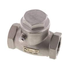 RUCK 112 S ES E. Edelstahl-Rückschlagklappe G 1-1/2", PN 16