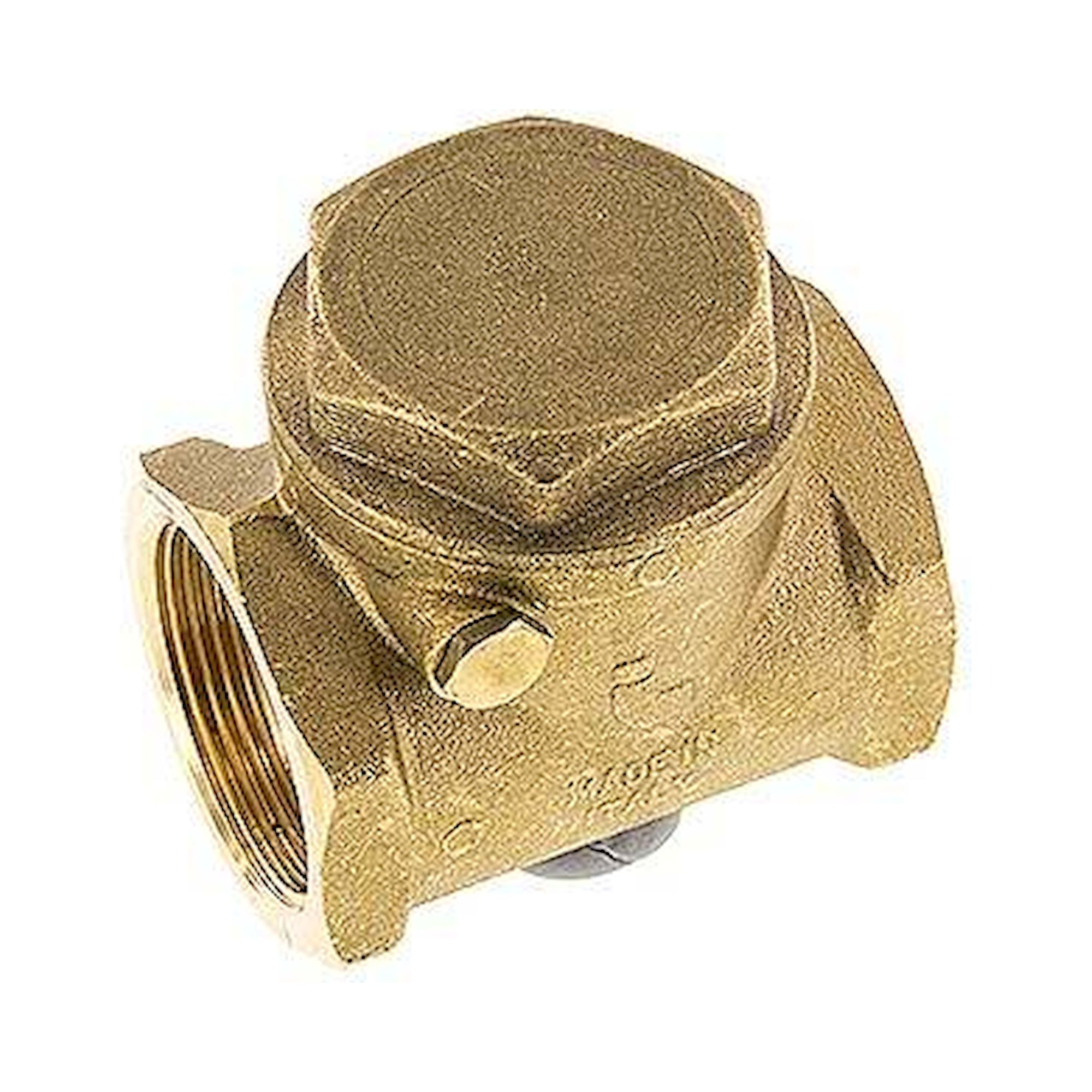 RUCK 112 SK. Rückschlagklappe G 1-1/2", PN 10, Messing, metallisch dichtend