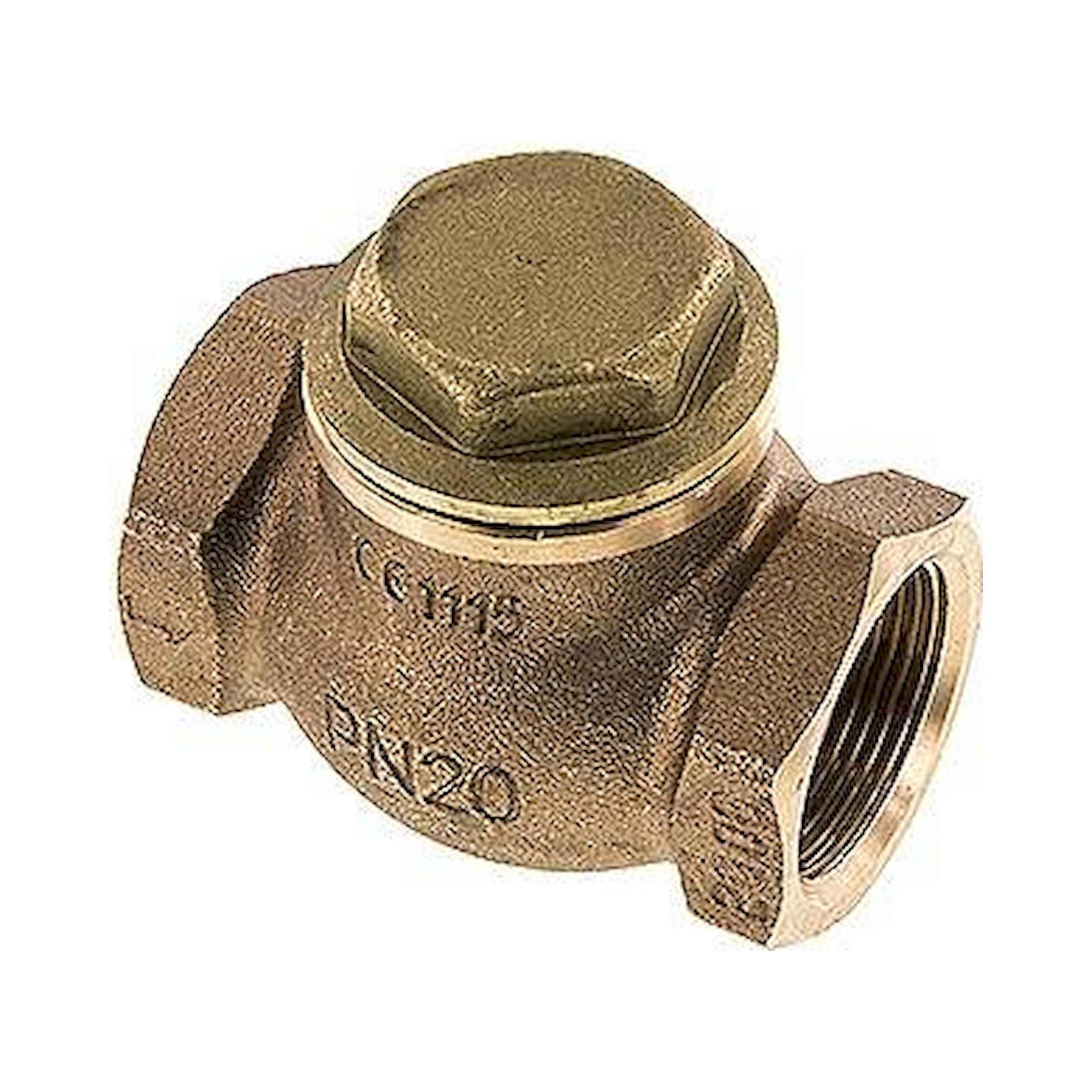 RUCK 114 S. Rückschlagventil (schwer), G 1-1/4", PN 20, Rotguss