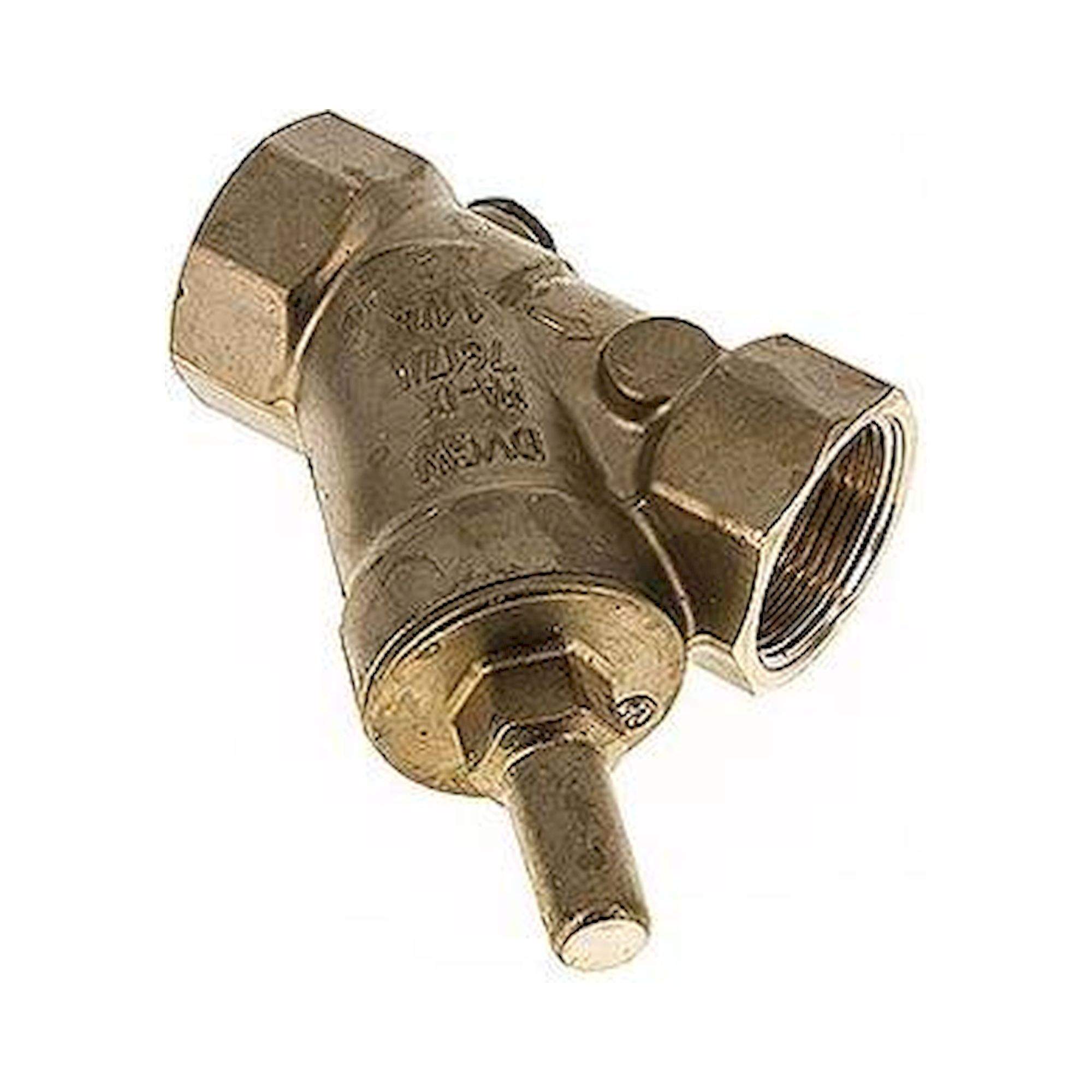 RUCK 114 SS. Schrägsitz-Rückschlagventil, Rp 1-1/4", Standard, Messing