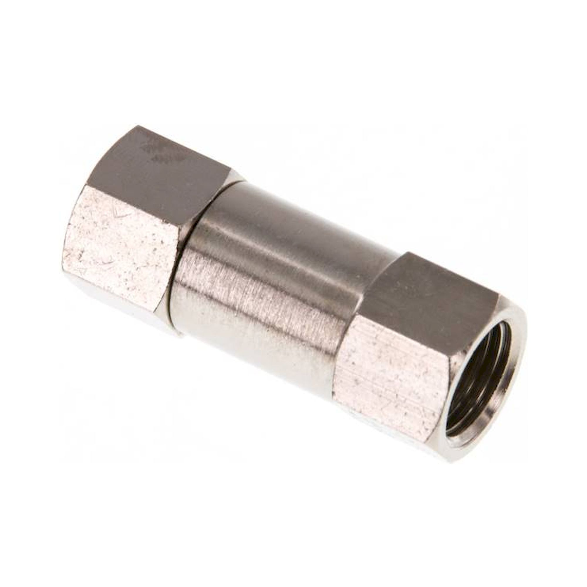 RUCK 14 MSV. Rückschlagventil, G 1/4", PN 10, Messing vernickelt