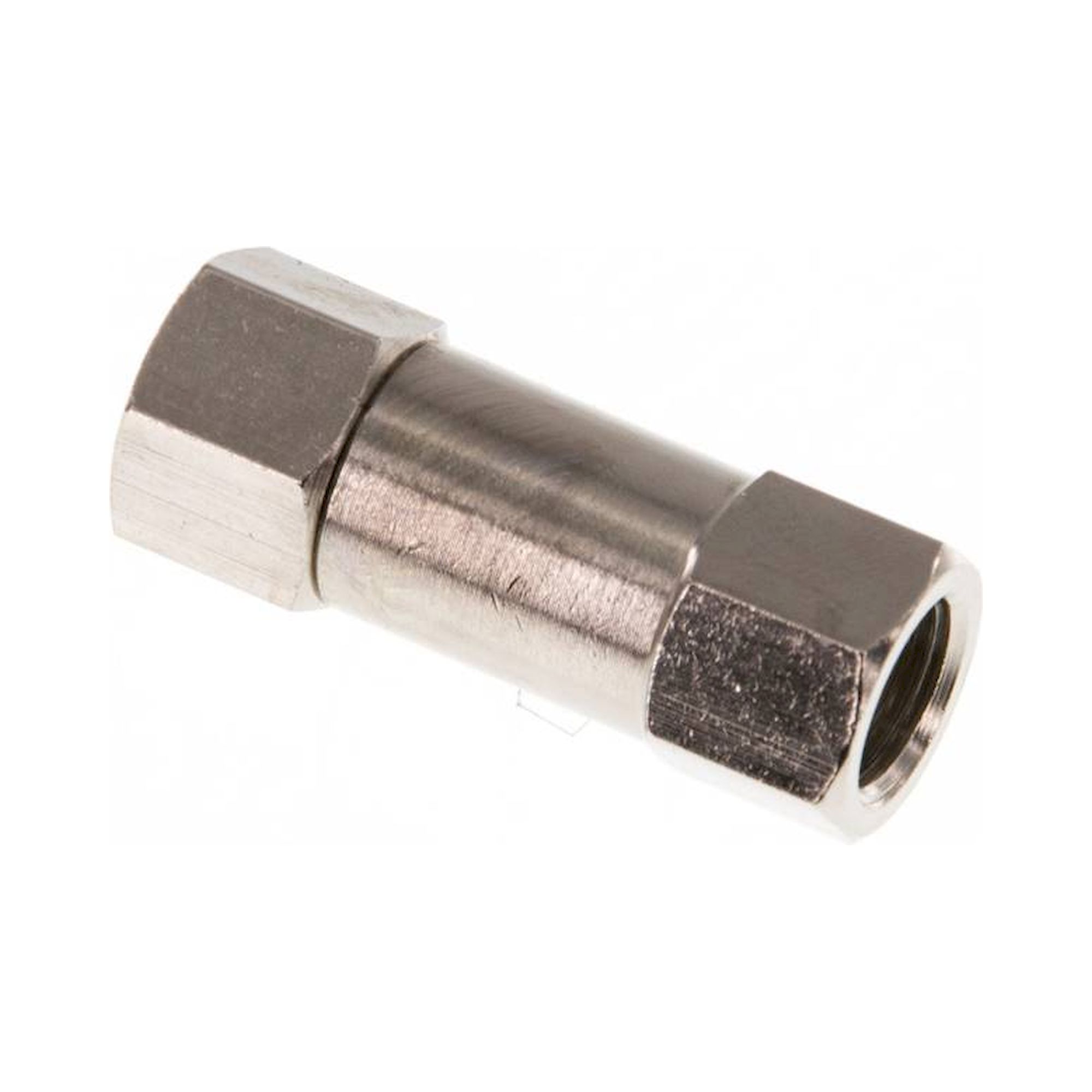 RUCK 18 MSV. Rückschlagventil, G 1/8", PN 10, Messing vernickelt
