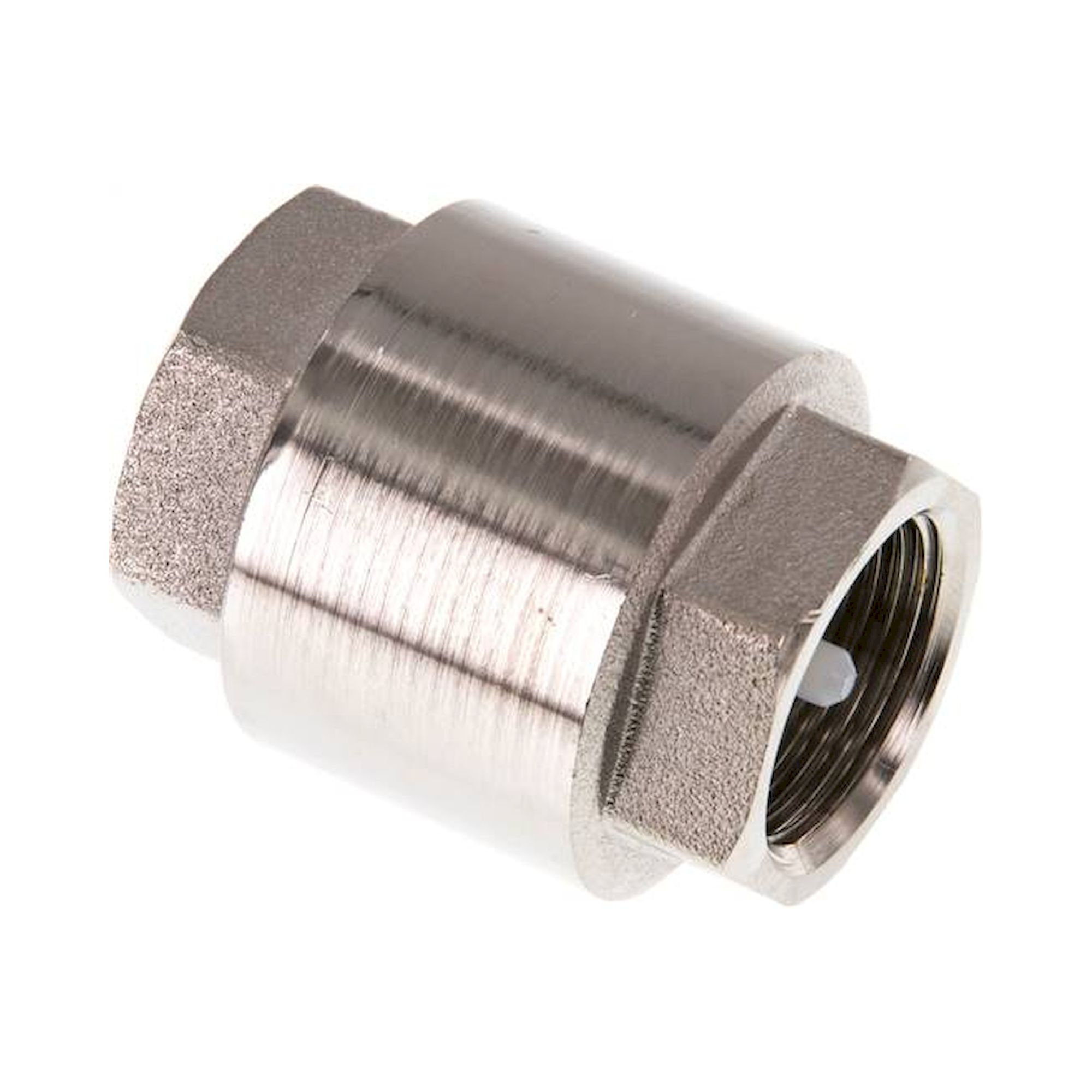RUCK 34 MSV E. Rückschlagventil (leicht), G 3/4", PN 12, Messing vernickelt