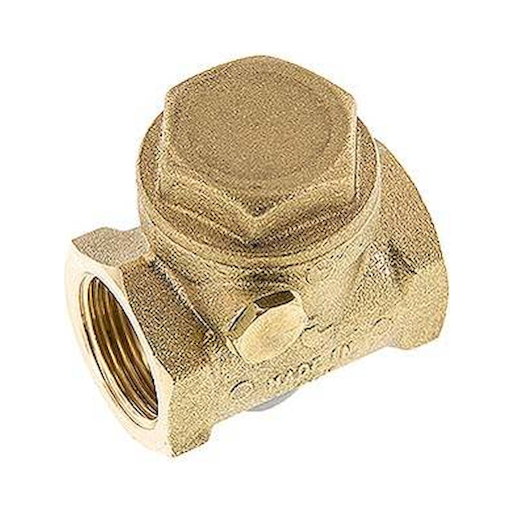 RUCK 34 SK. Rückschlagklappe G 3/4", PN 12, Messing, metallisch dichtend