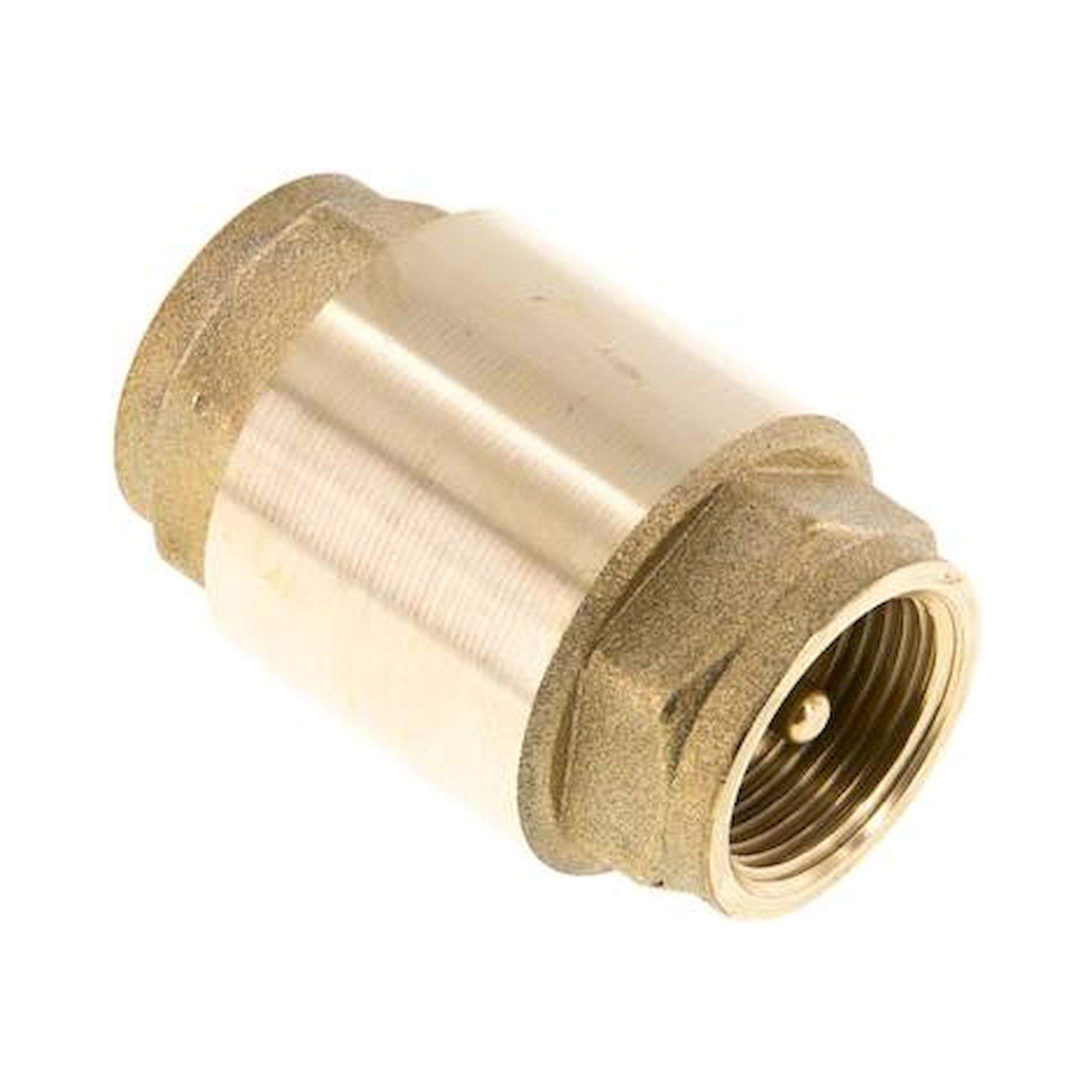 RUCK 34 VU. Rückschlagventil (Vakuum), G 3/4", -0,95 bis 25 bar, Messing