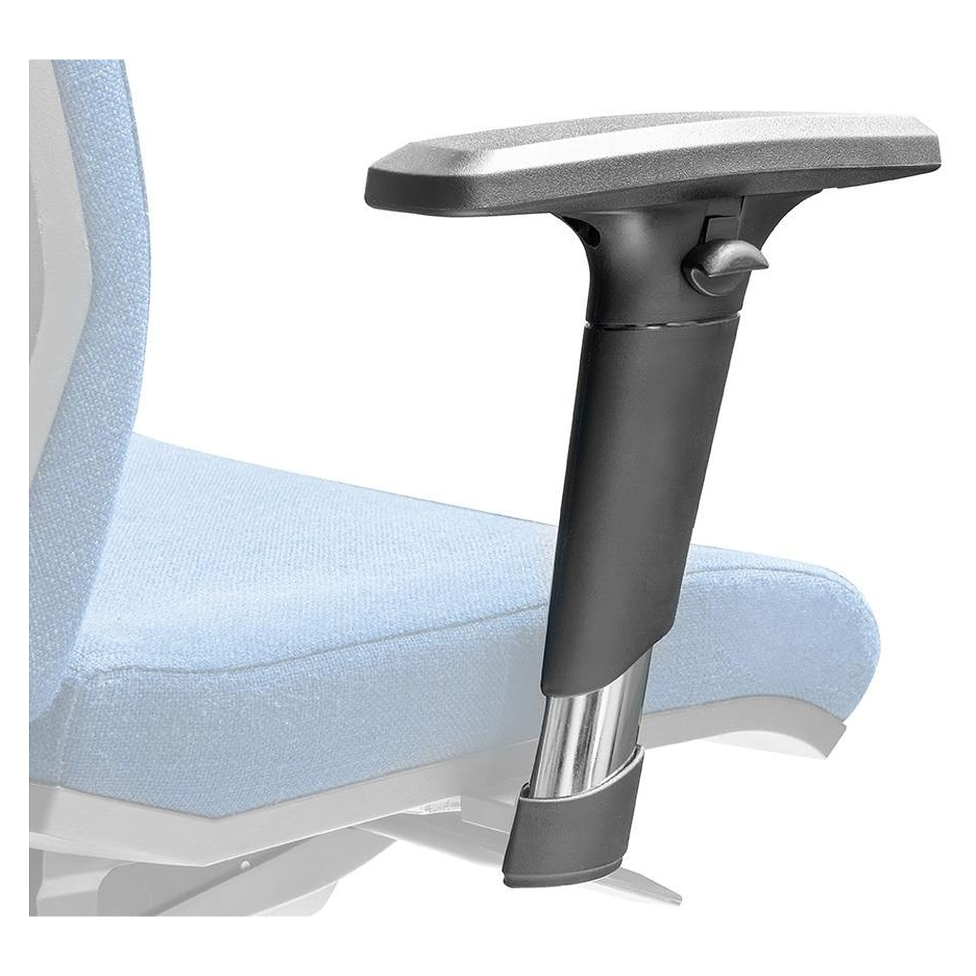 ESD-Metallarmlehnen höhenverstellbar für Arbeitsstuhl, Satz 2 Stück - Reeco RE-ARMREST-ESD