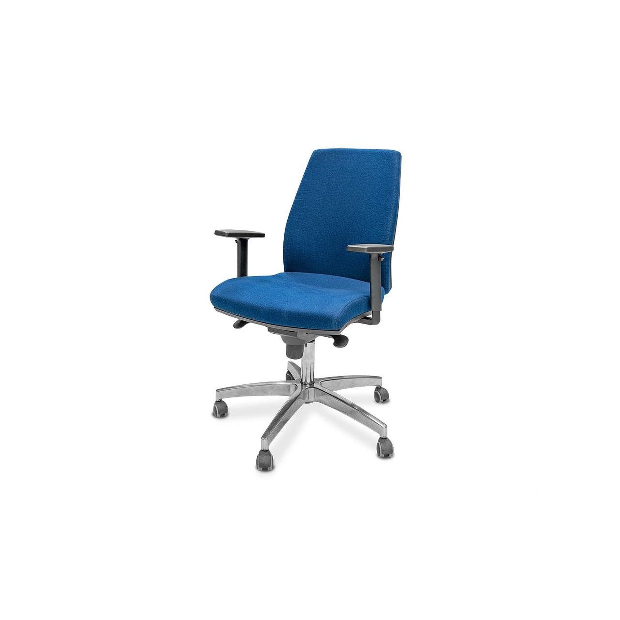 ESD-Arbeitsstuhl PREMIUM-S mit Armlehnen und Synchronmechanik - Reeco RE-PREMIUM-S