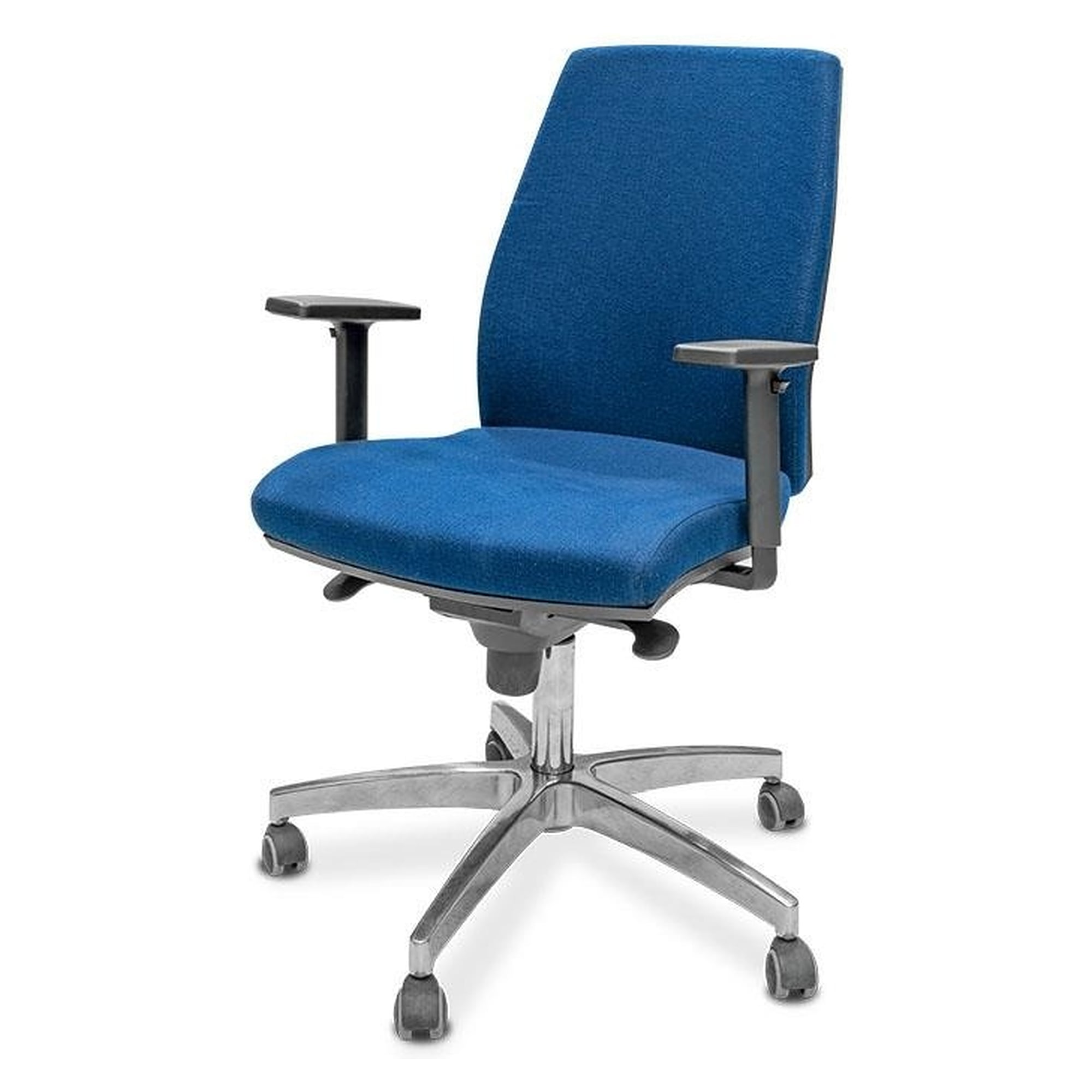 ESD-Arbeitsstuhl PREMIUM-S mit Armlehnen und Synchronmechanik - Reeco RE-PREMIUM-S