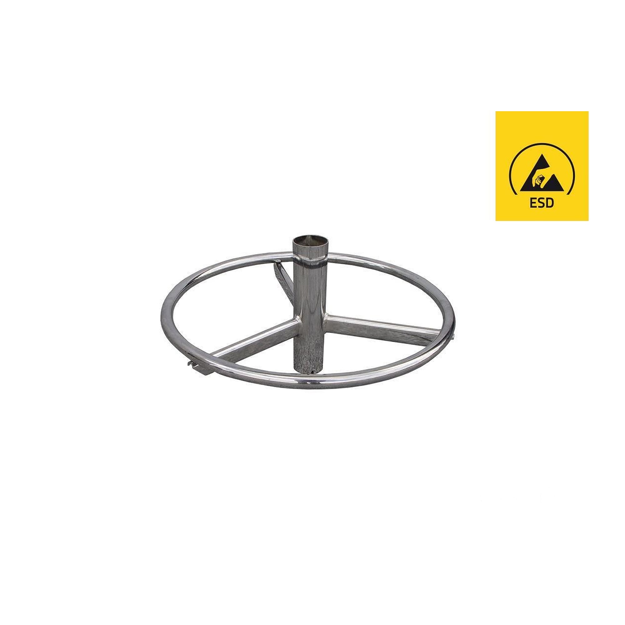 Fußring höhenverstellbar für ESD-Stühle SOLO 10A und SOLO 20E - Reeco RE-SOLO10A-FR