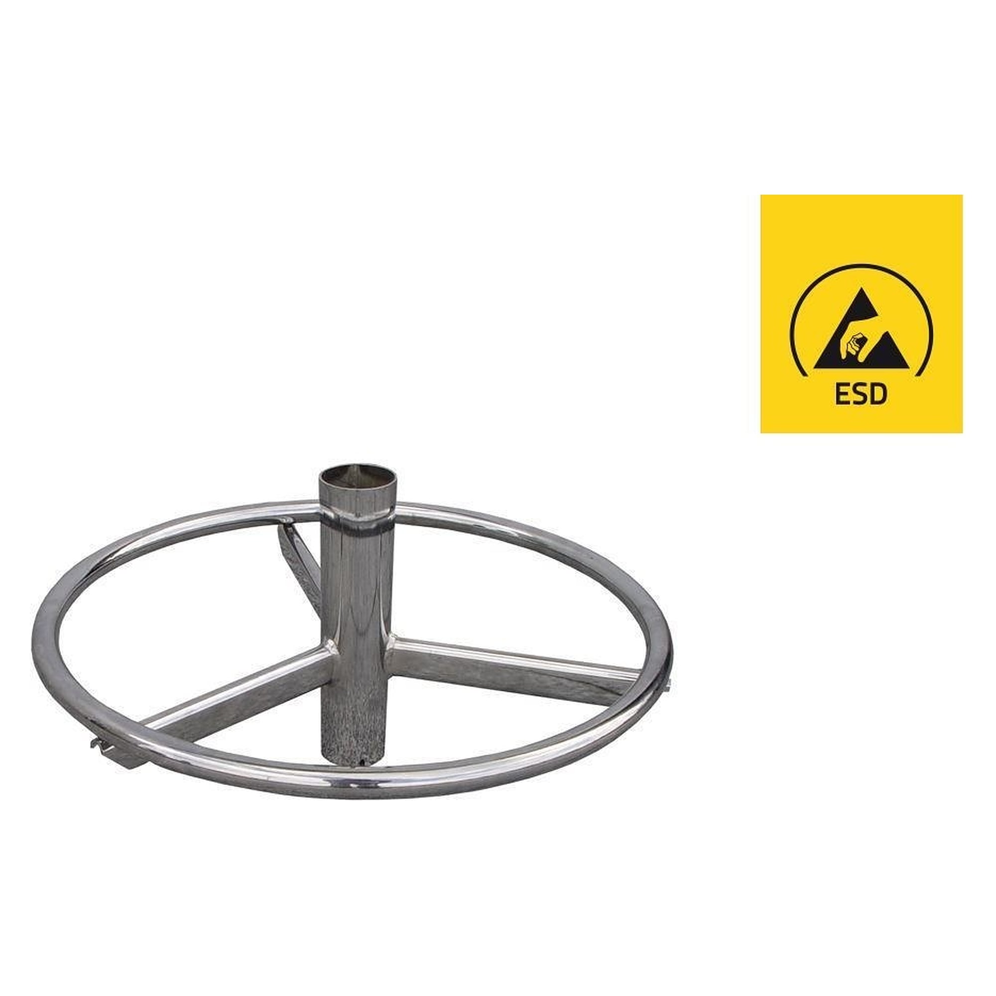 Fußring höhenverstellbar für ESD-Stühle SOLO 10A und SOLO 20E - Reeco RE-SOLO10A-FR